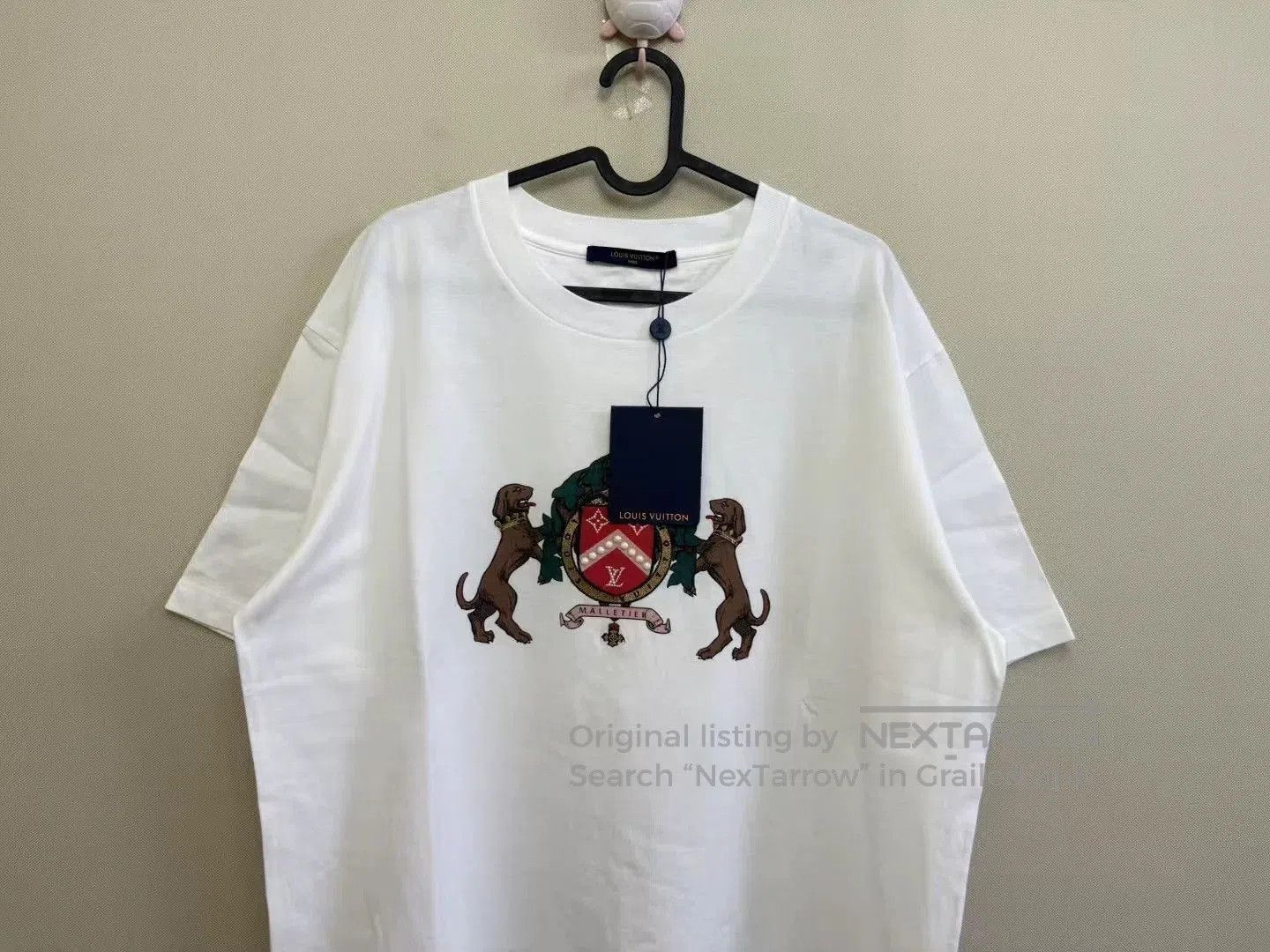 Louis Vuitton Louis Vuitton LV x Pharrell Pearl Logo Tee. Size US XXL / EU 58 / 5 - 2 Thumbnail