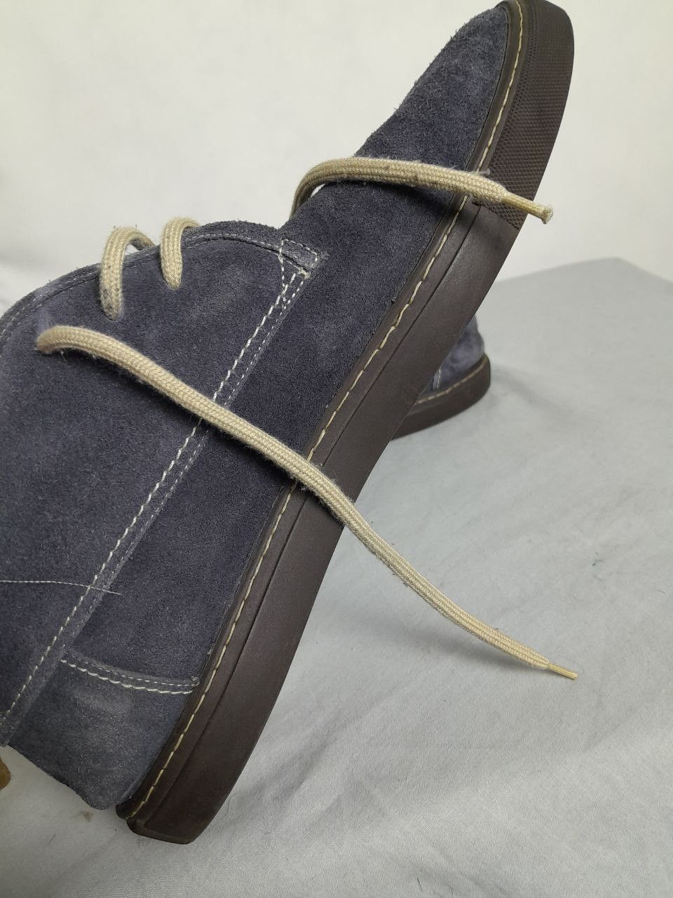 Corneliani Corneliani ID Blue Suede Desert Boots Made in Italy Size US 10.5 / EU 43-44 - 7 Thumbnail
