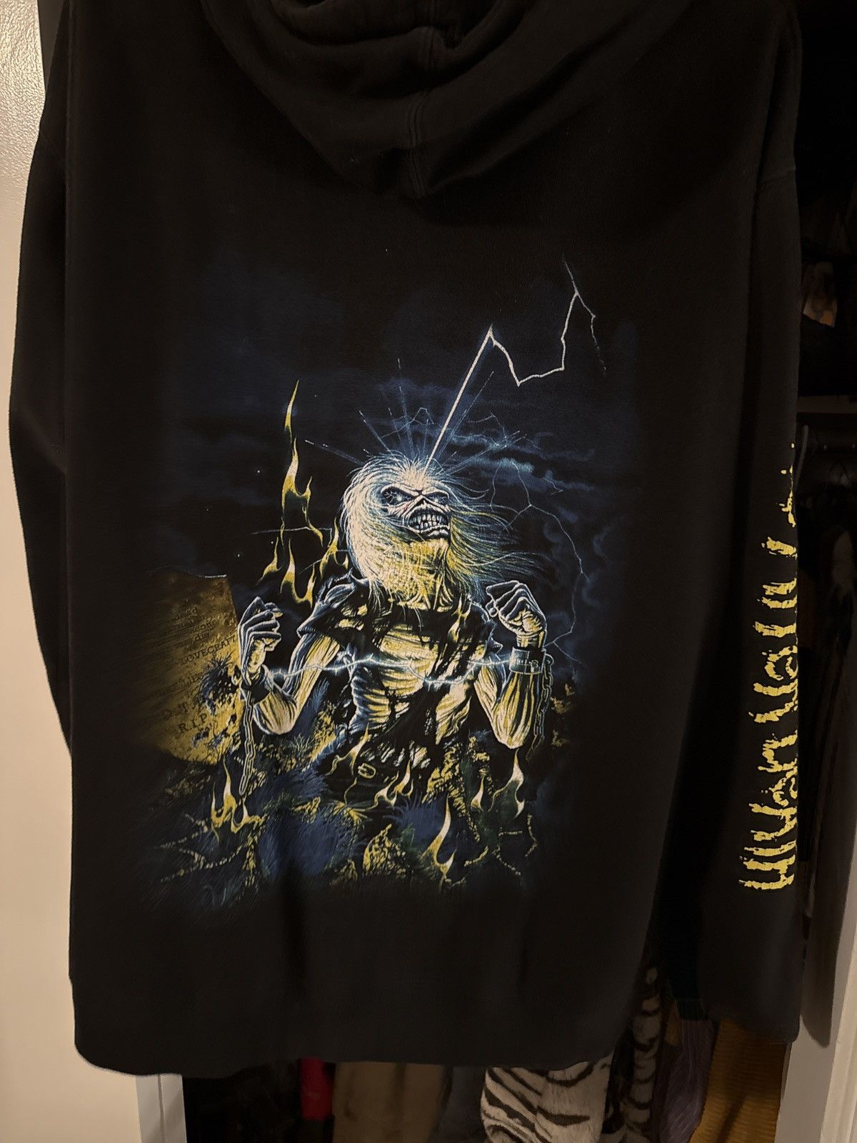 Vintage Iron maiden hoodie Size US L / EU 52-54 / 3 - 2 Thumbnail