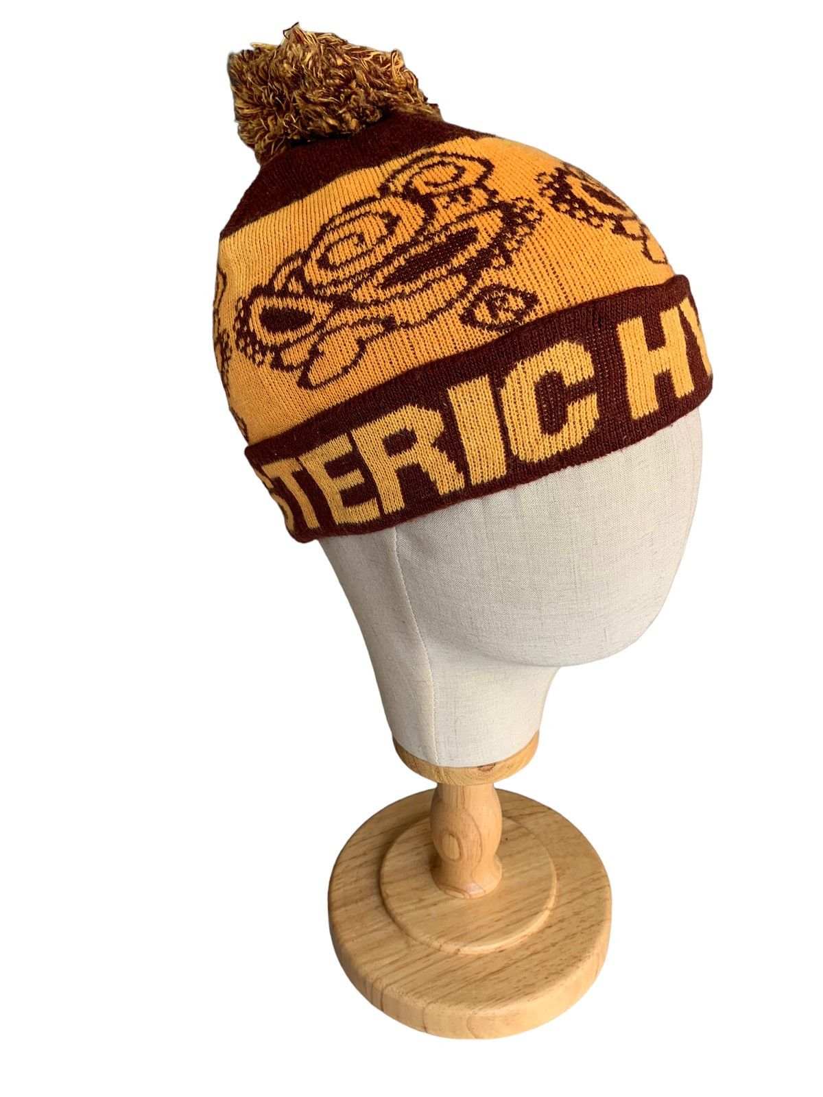 Hysteric Glamour × Japanese Brand Hysteric Glamour Full Print Beanie hat size 48-50 cm Size ONE SIZE - 4 Thumbnail