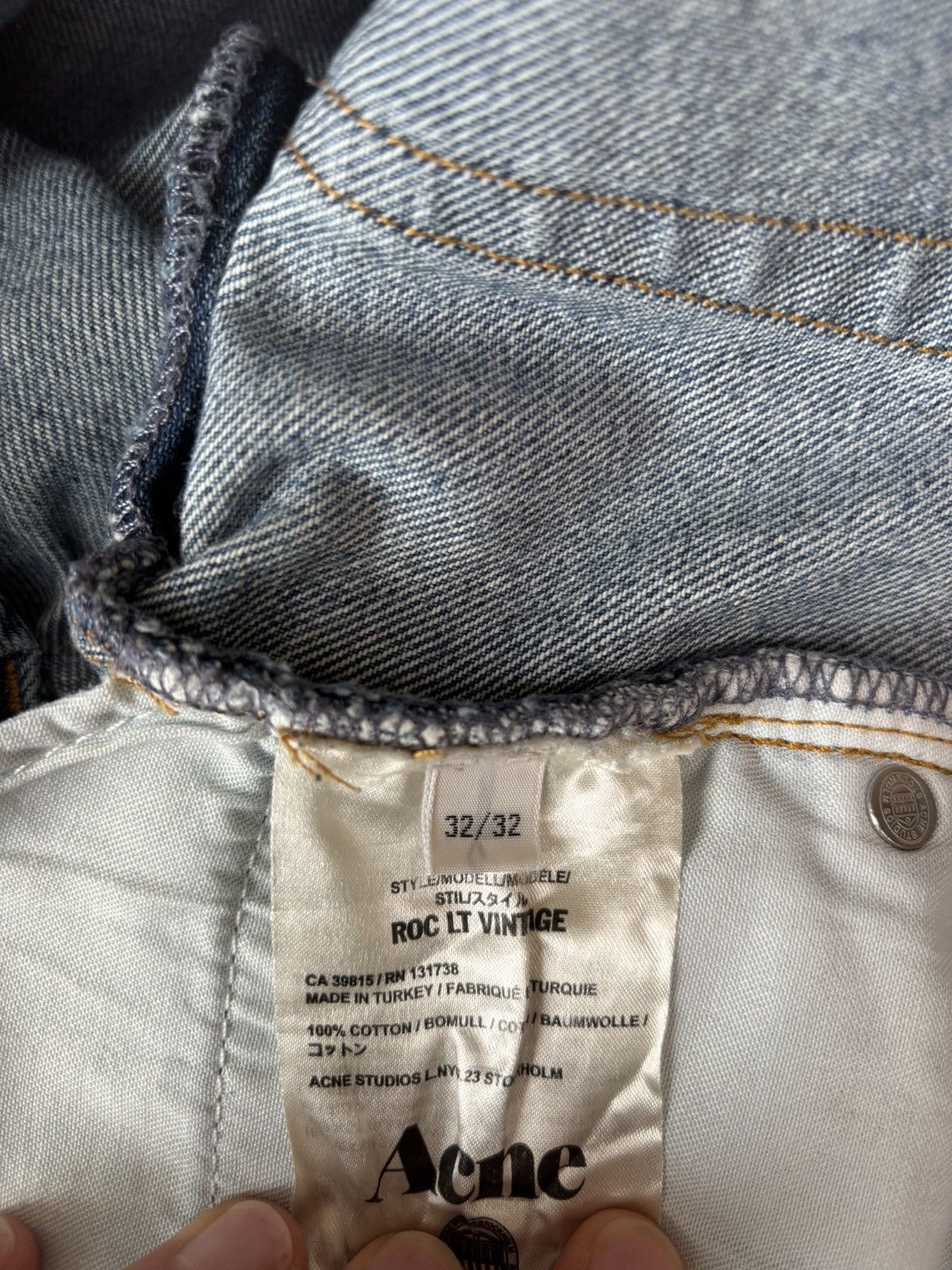 Acne Studios Acne Studios Cutoff Jeans Size US 32 / EU 48 - 3 Thumbnail