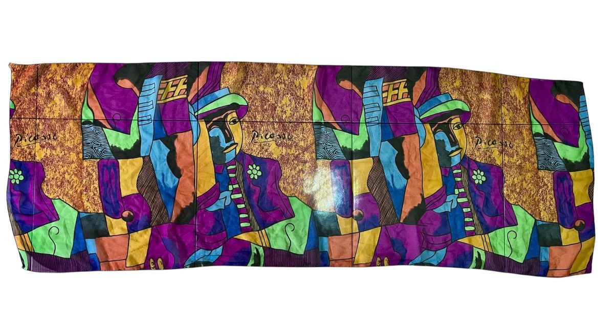 Paloma Picasso Pablo Picasso Silk Scarf Size ONE SIZE - 1 Thumbnail