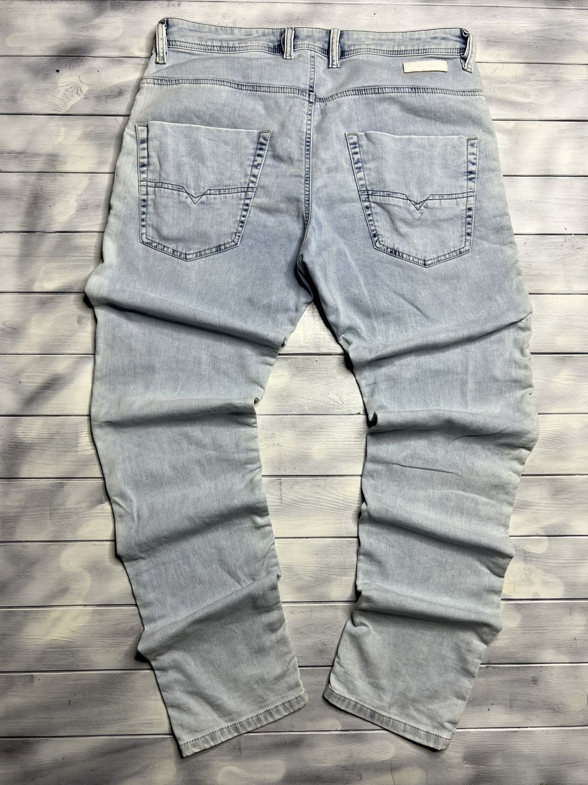 Diesel Rare Vintage Denim Pants Diesel Luxury Avant-Garde Style Y2K Size US 32 / EU 48 - 2 Thumbnail