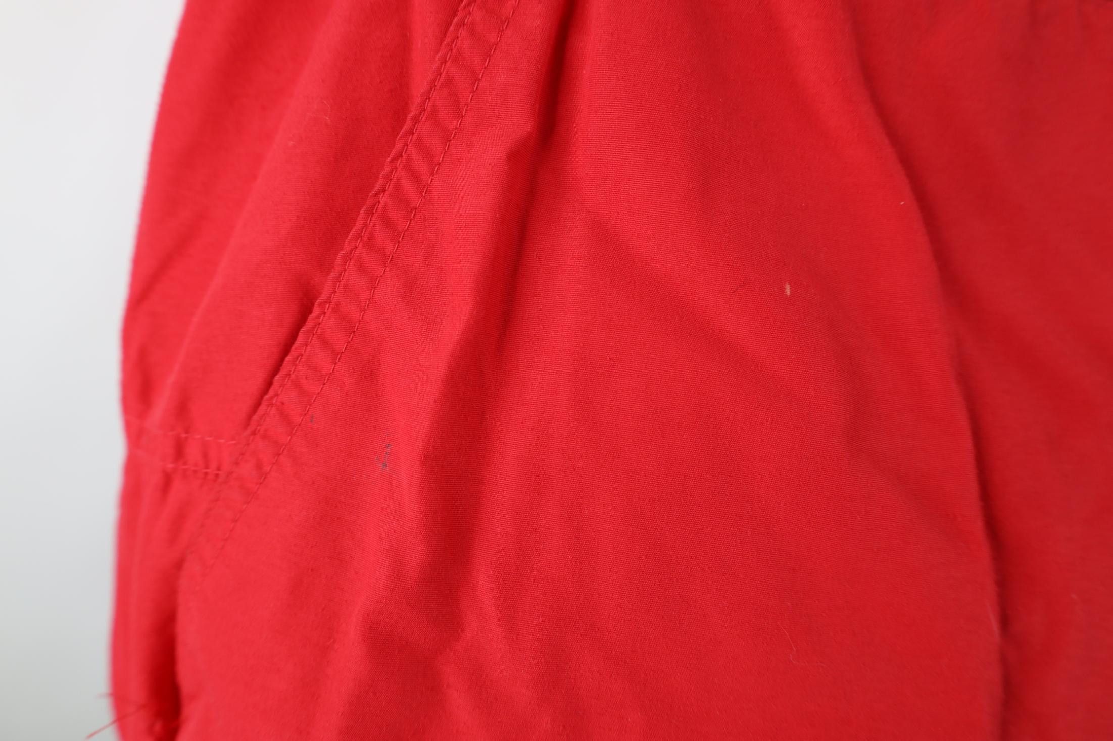 L.L. Bean Vintage 90s LL Bean Hooded Anorak Windbreaker Jacket Red USA Size US XXL / EU 58 / 5 - 9 Thumbnail