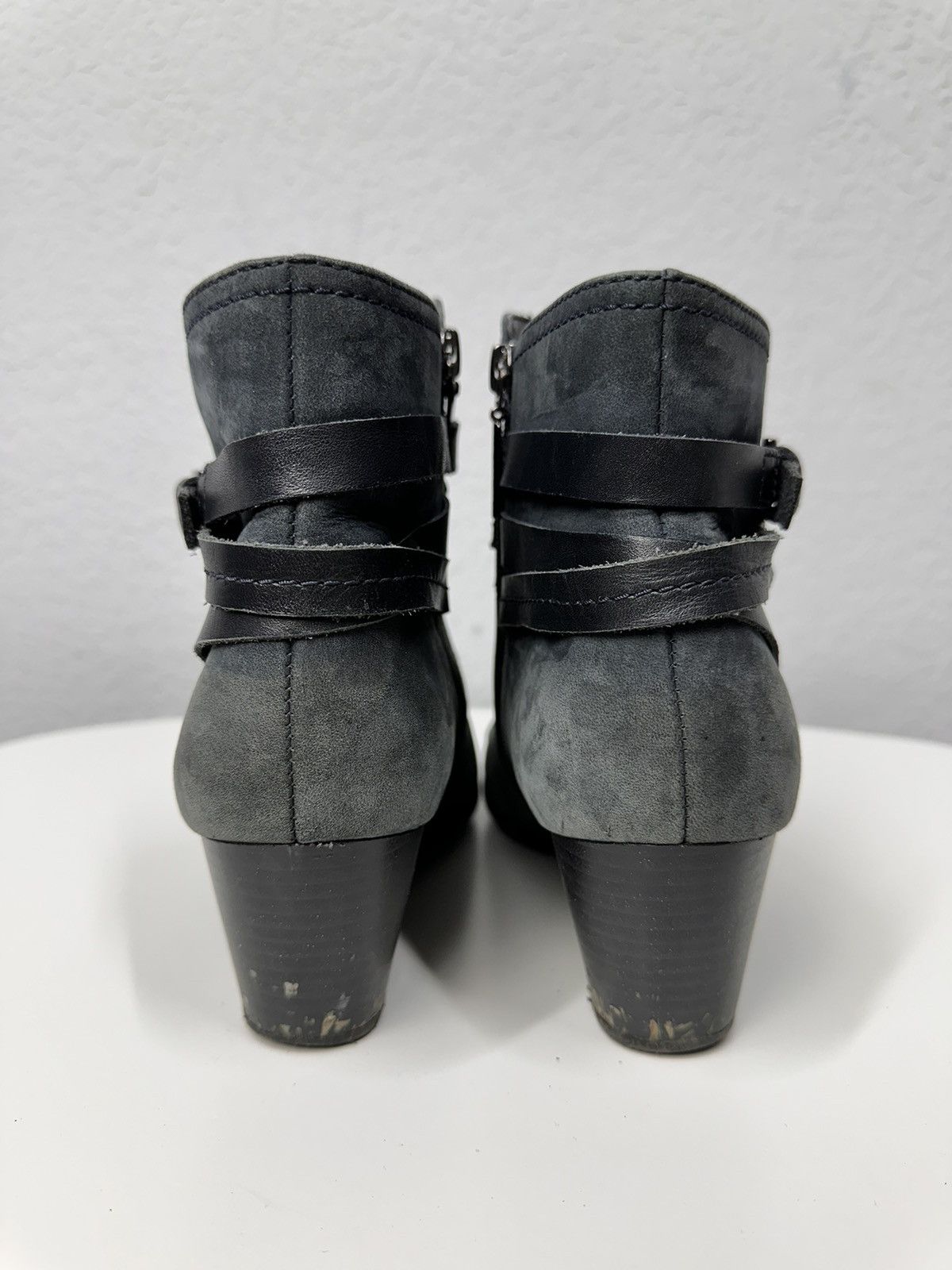 A.S.98 WOW😻 A.S.98 BEIGE LEATHER ANKLE WESTERN VINTAGE ISSEY MIYAKE Size US 8 / EU 41 - 8 Thumbnail
