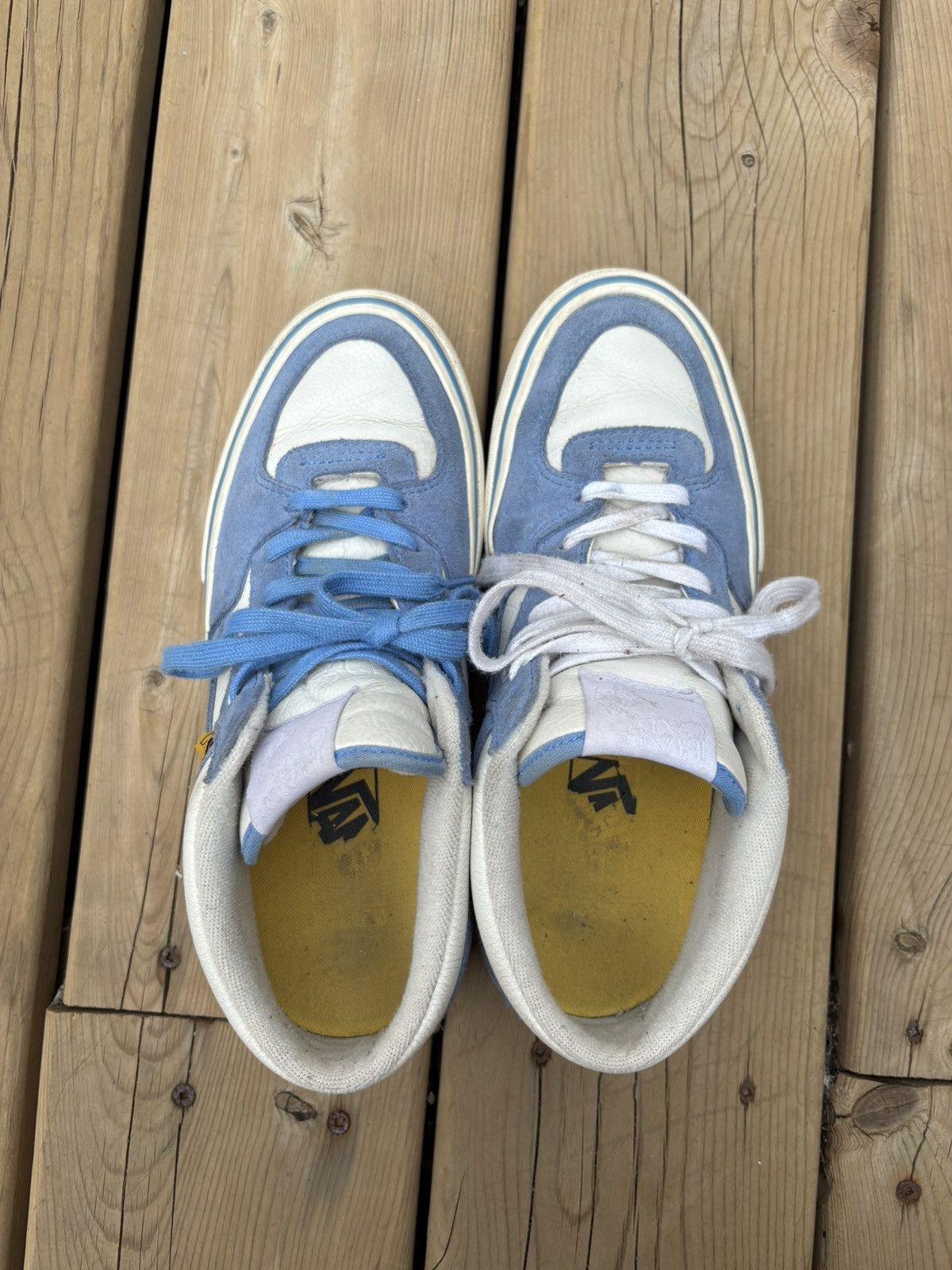 Vans Vans x Dime Half Cab Pro Blue Suede White Leather Size US 6 / EU 39 - 6 Thumbnail