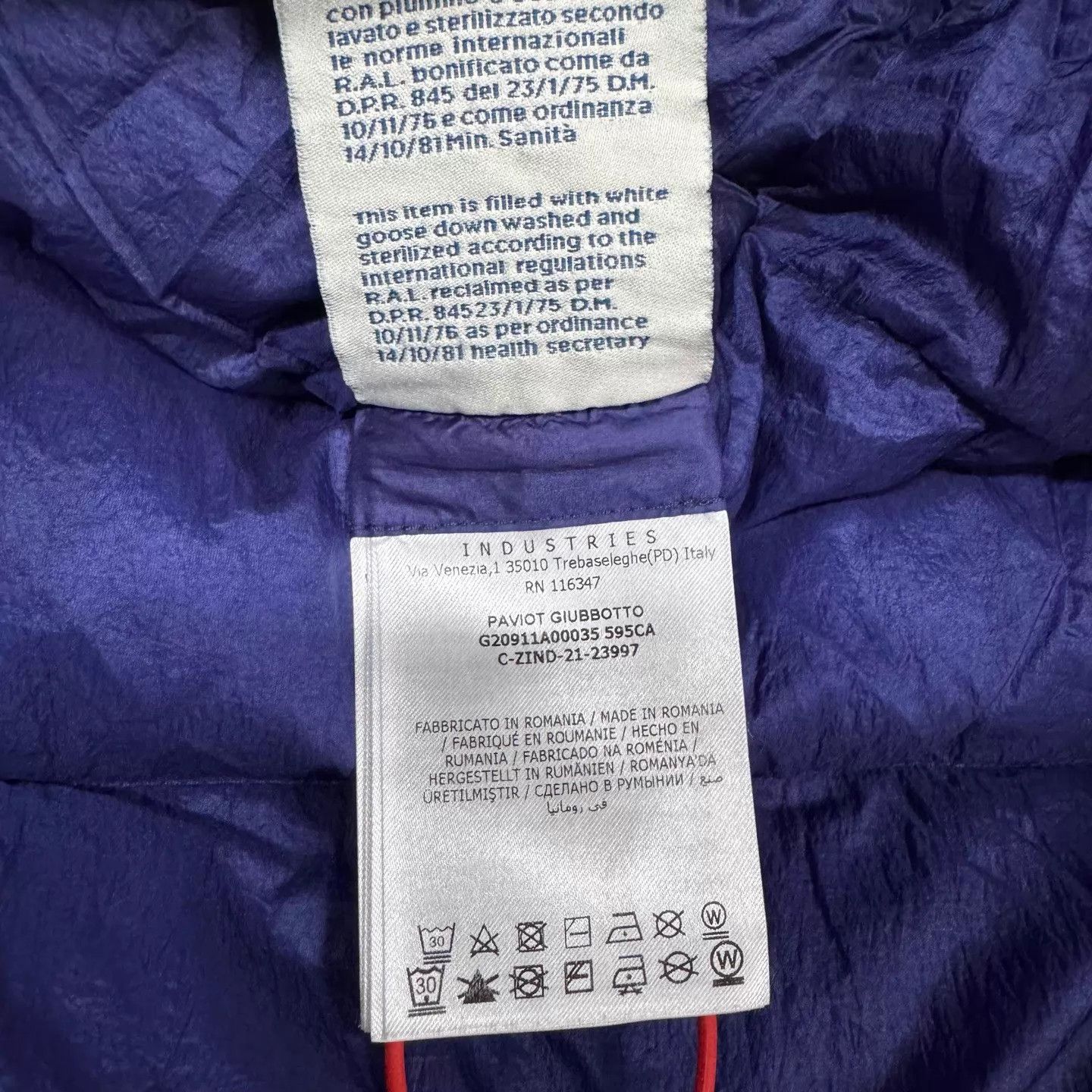 Moncler Moncler Paviot hooded down jacket back large print logo 5 Size XXL / US 16-18 / IT 52-54 - 8 Thumbnail