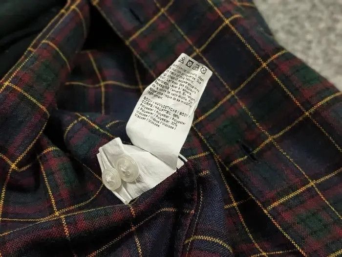Flannel Vintage Flannel Shirt Travis Scott Style Size US M / EU 48-50 / 2 - 9 Thumbnail
