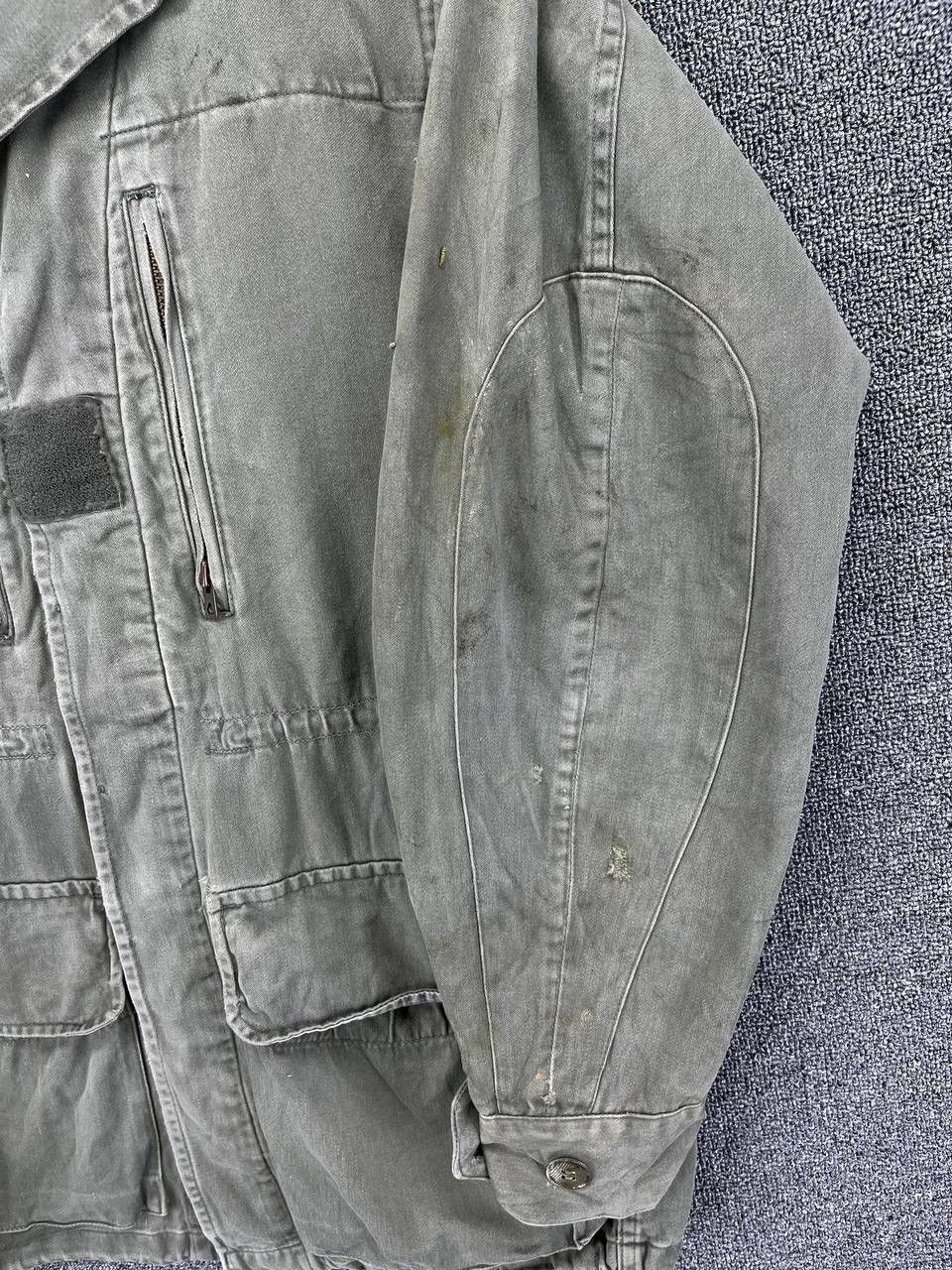 Vintage Vintage 70's Warein Flers French Army Khaki Combat Jacket Size US M / EU 48-50 / 2 - 10 Thumbnail