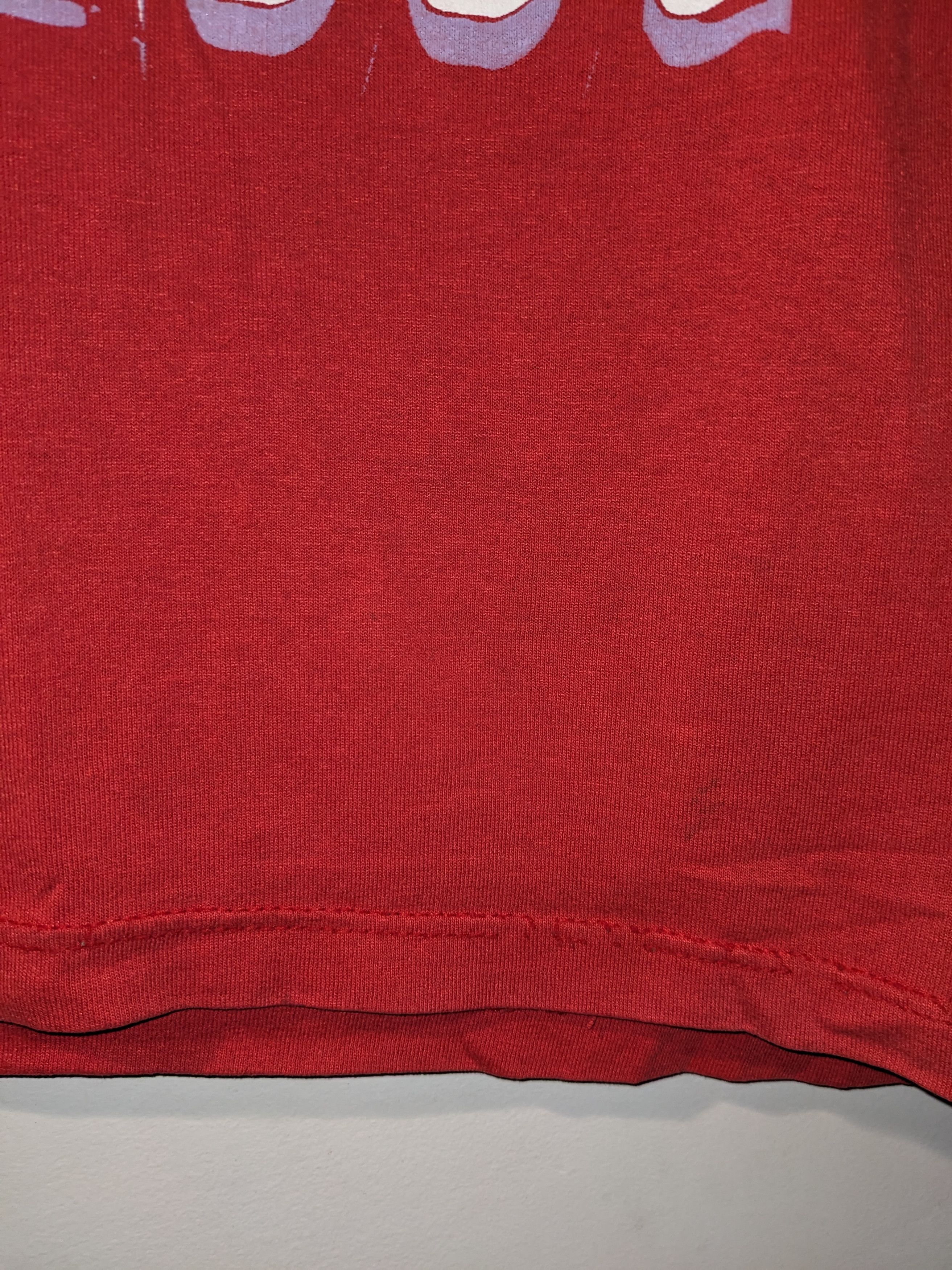 Vintage Vintage 90s Hit the Street Roller Skates Red Large T-Shirt Size US L / EU 52-54 / 3 - 4 Thumbnail