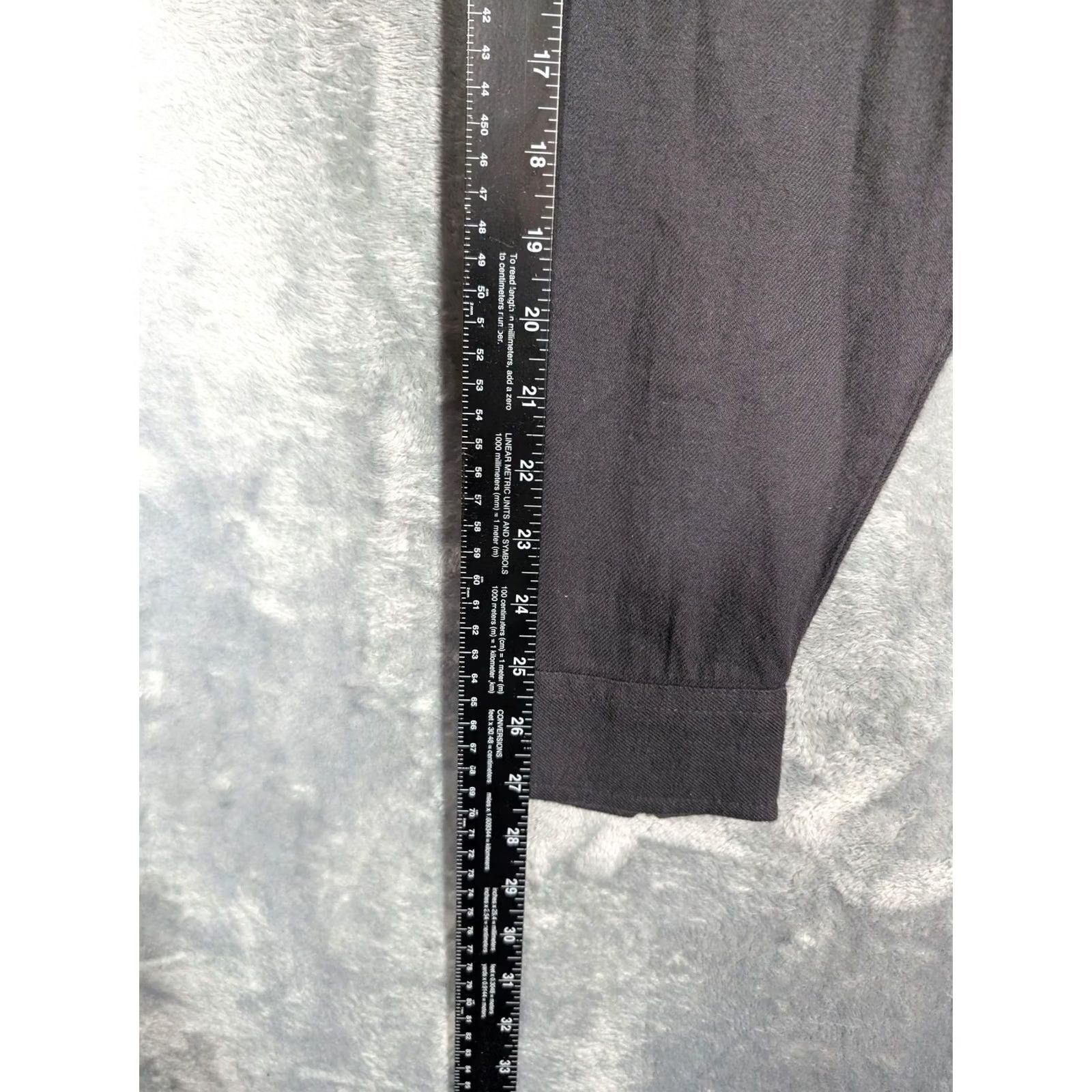 Vintage 5.11 Shirt Mens Large Flannel Long Sleeve Black Volcanic Silverwood Button-Up Pockets Workwear Size US L / EU 52-54 / 3 - 4 Thumbnail