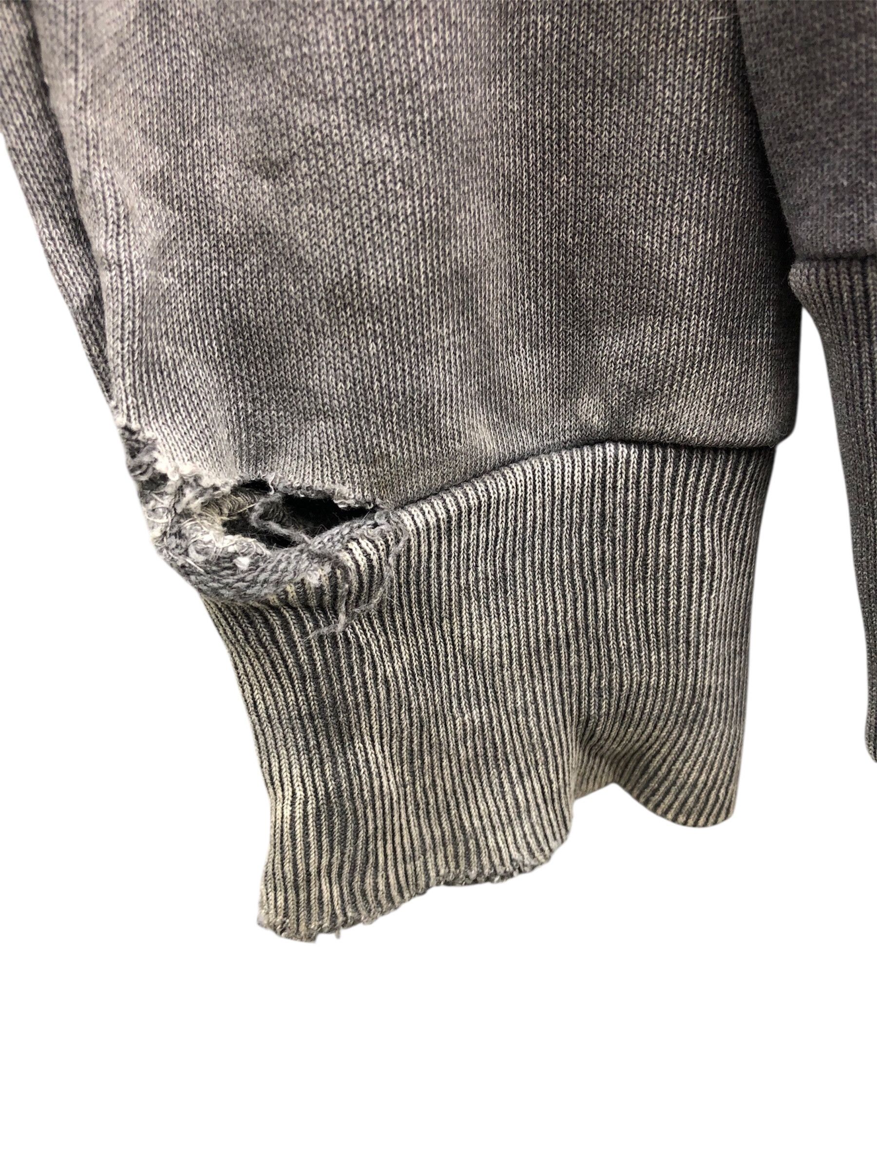 Hysteric Glamour Distressed Sunfaded Hoodie