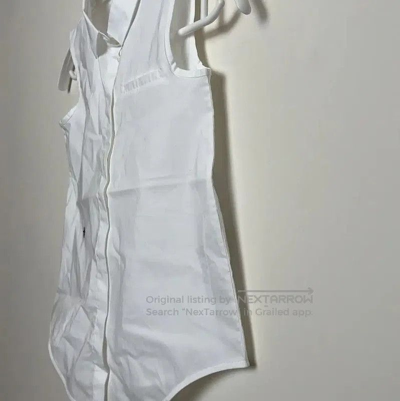 Dior Dior Men's Sleeveless White Nylon Shirt . Size US XXS / EU 40 - 3 Thumbnail