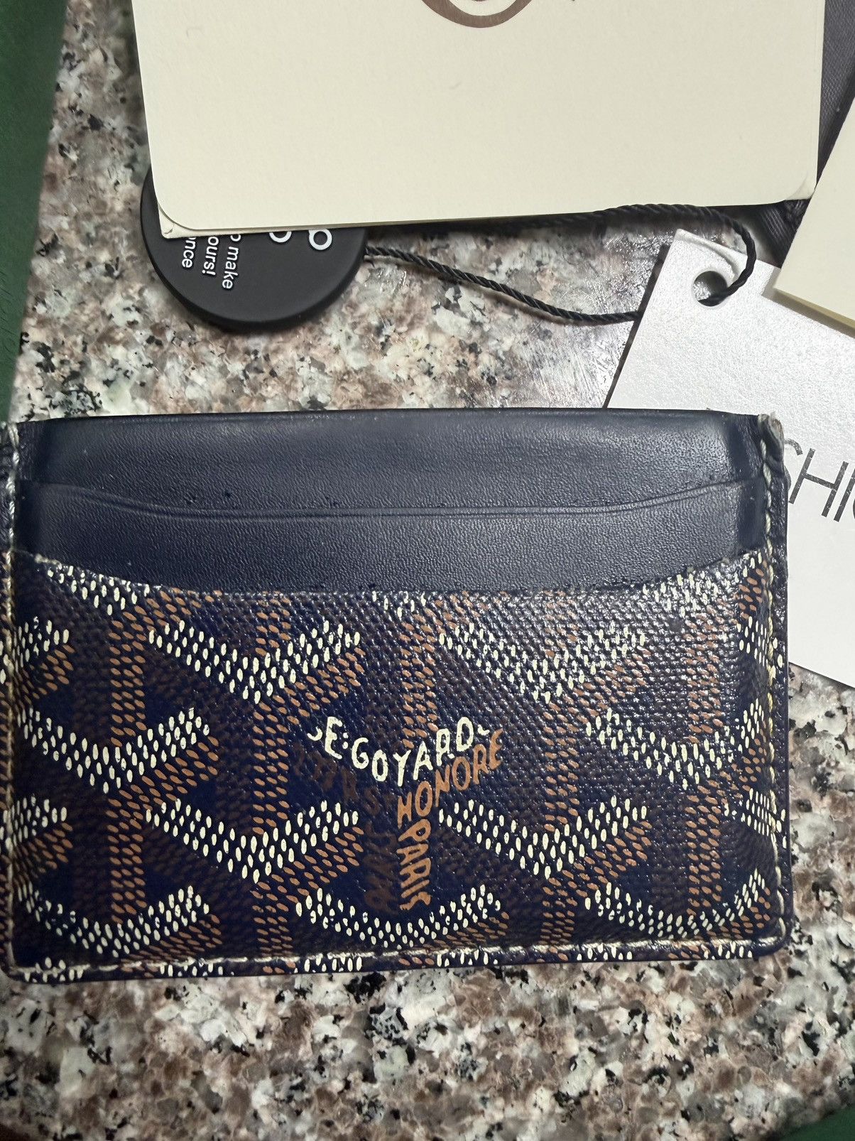 Goyard Goyard Navy Saint Sulpice Card Holder Size ONE SIZE - 5 Thumbnail