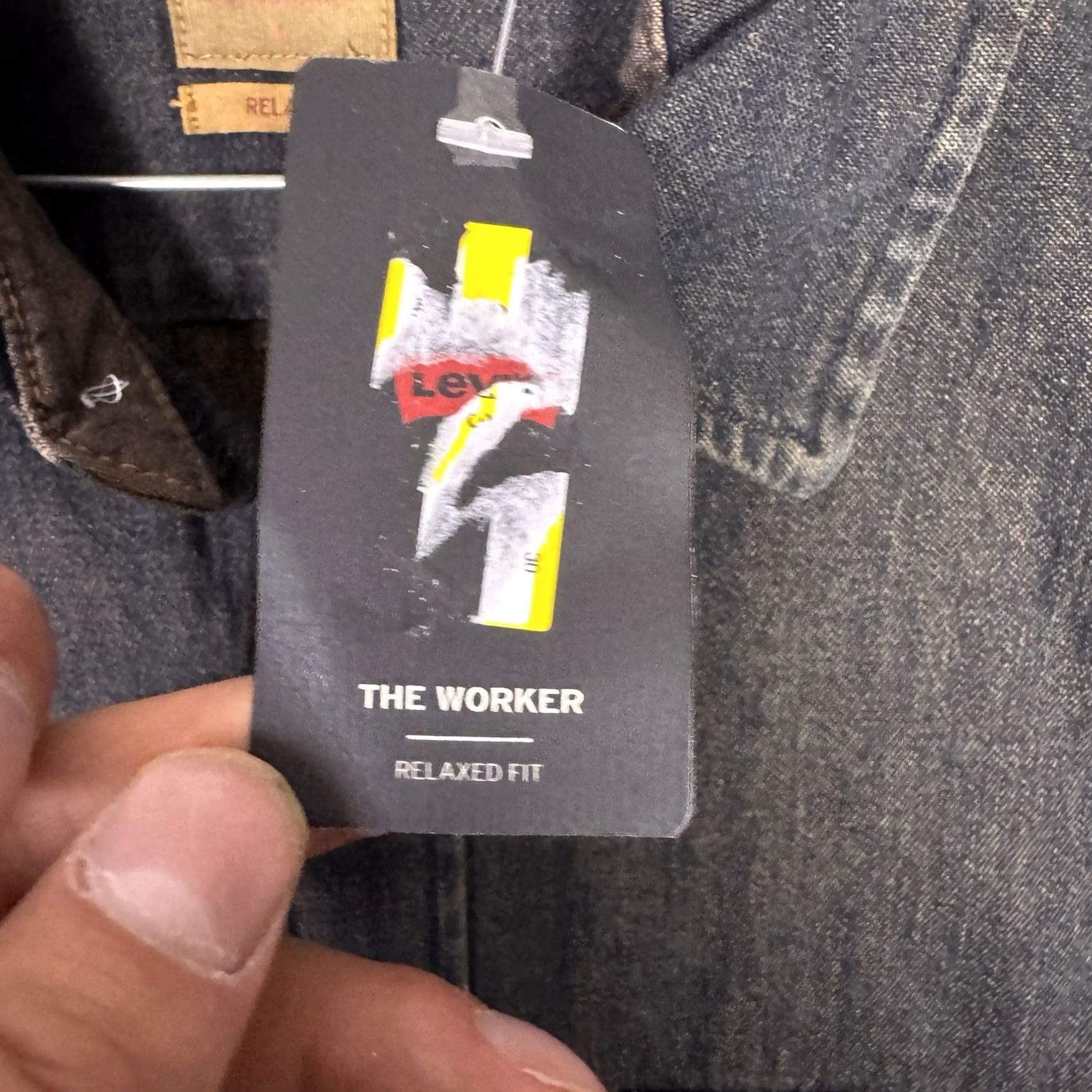 Levi's Levi'S Denim Shirt - Mens L Workwear Long Sleeve - Blue Classic Casual Size US L / EU 52-54 / 3 - 6 Thumbnail
