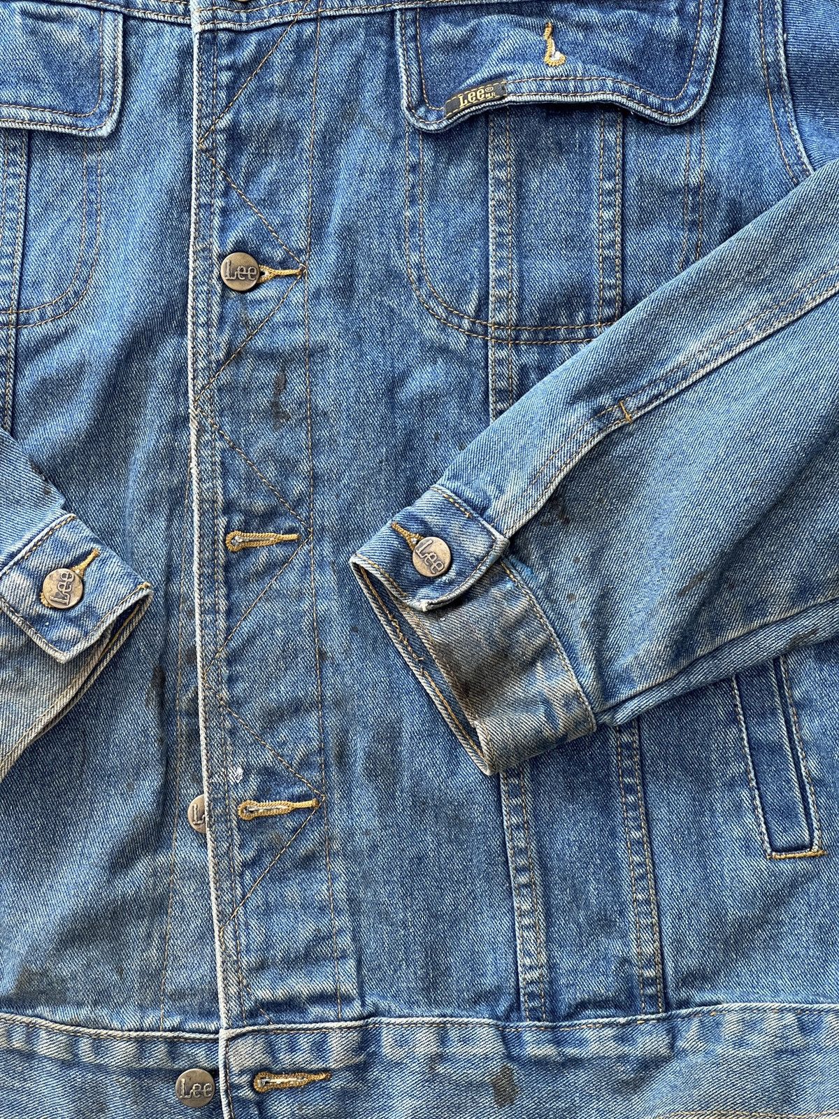Vintage Vintage Tractor Service Denim Lee Jacket Large Size US L / EU 52-54 / 3 - 6 Thumbnail