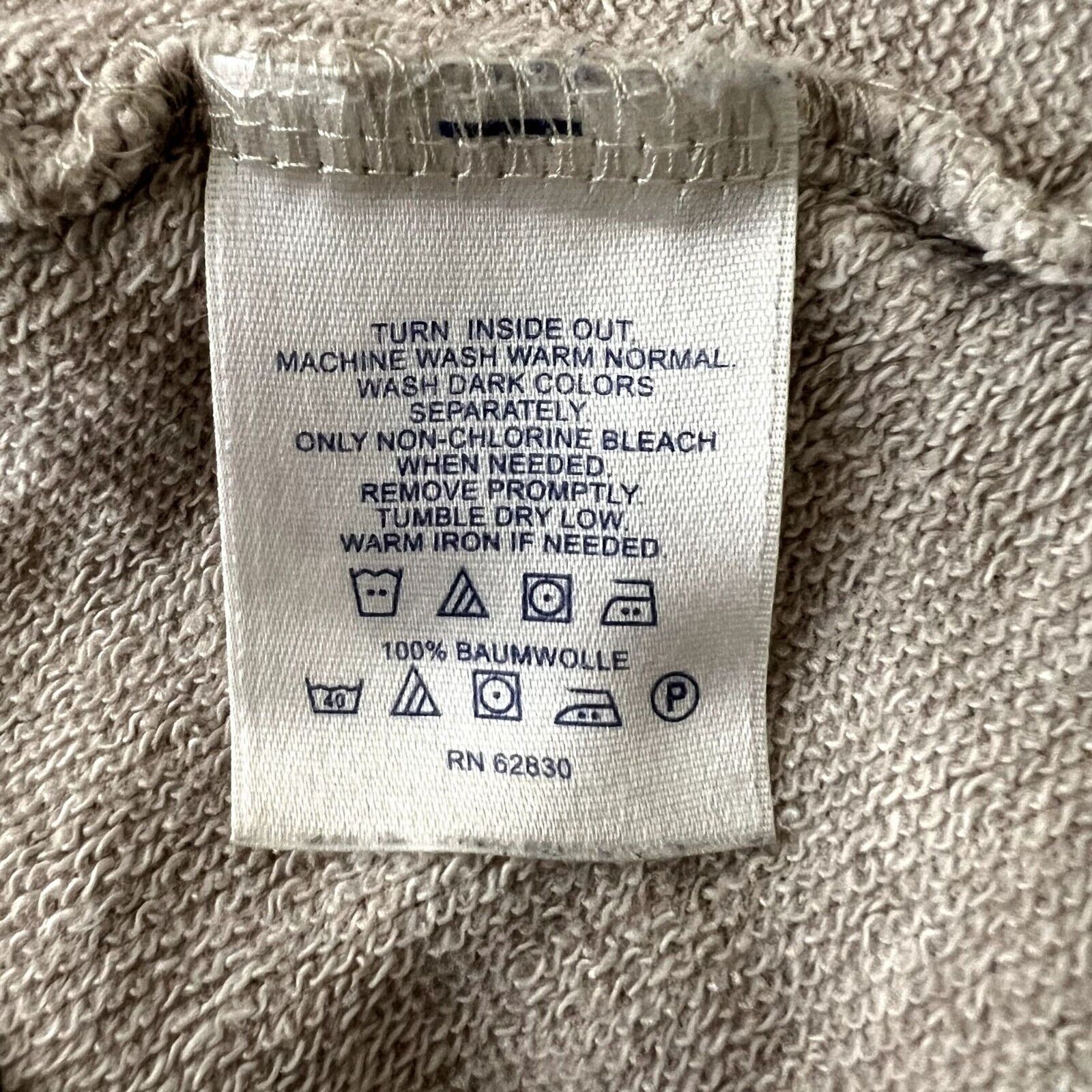 Lands' End Lands' End Beige Cowl Neck Sweater Size XS / US 0-2 / IT 36-38 - 7 Thumbnail