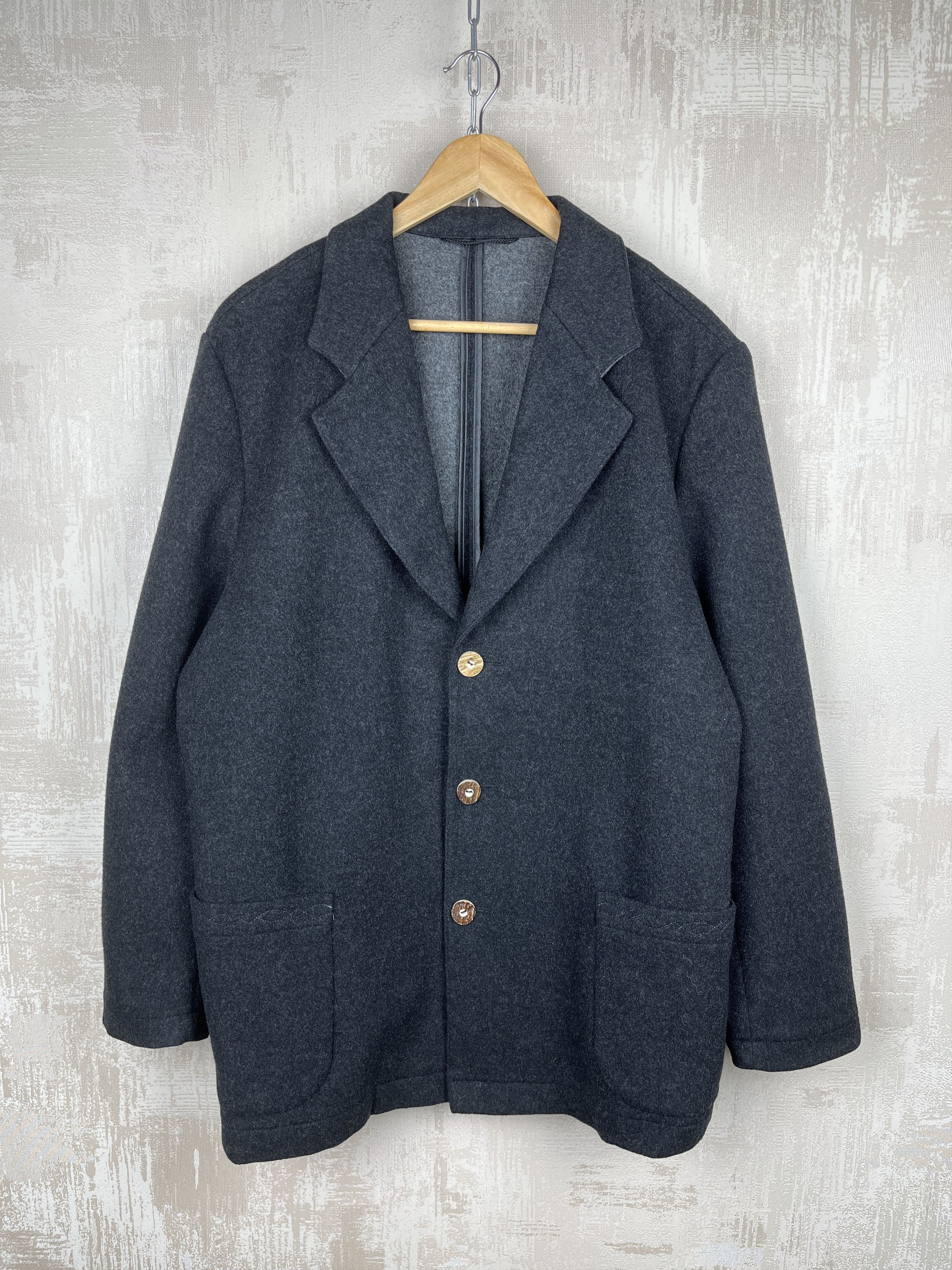 Other Grasegger Manufaktur Wool Blazer Austrian Style Size US L / EU 52-54 / 3 - 2 Thumbnail