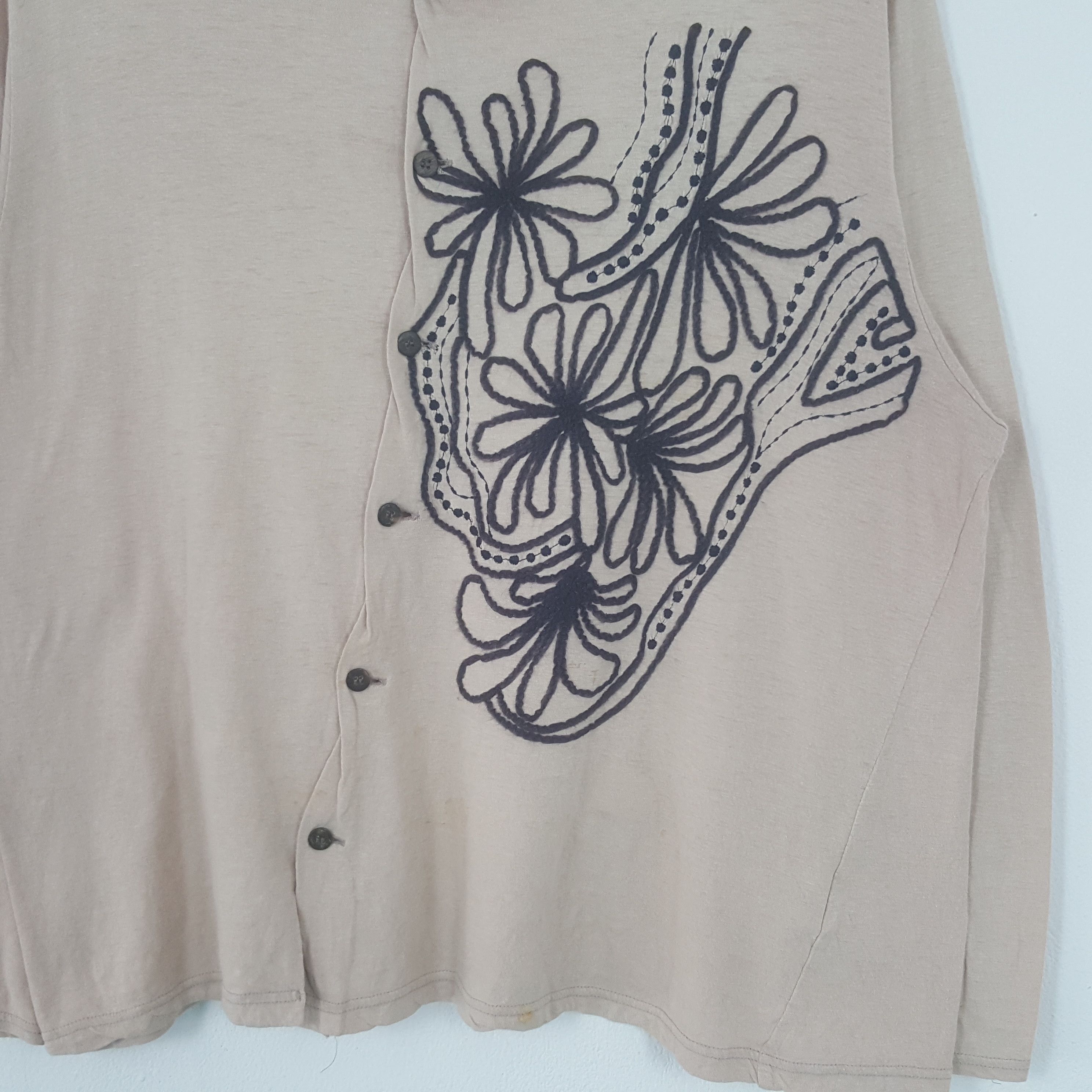 Issey Miyake Vintage Plantation Issey Miyake Japanese Shirt Button Up Size US XL / EU 56 / 4 - 2 Thumbnail