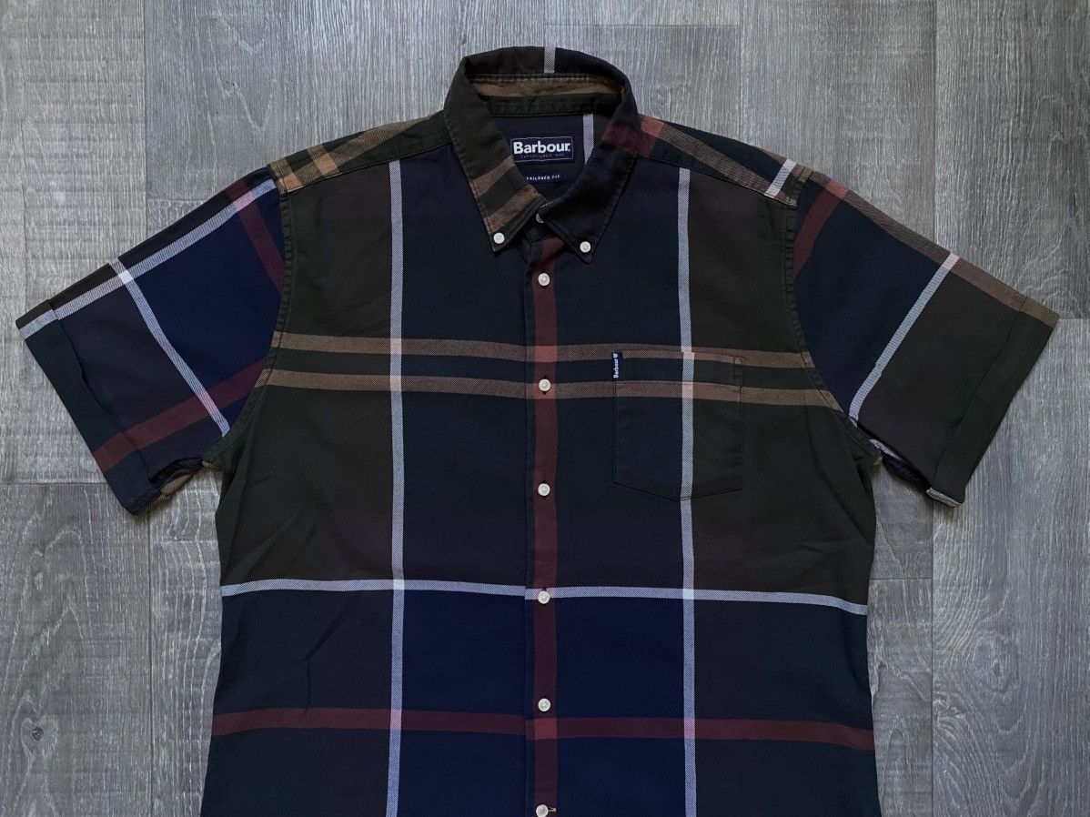 Barbour Barbour Dunoon AW19 Tartan Plaid Checkered ShortSleeve Shirt Size US M / EU 48-50 / 2 - 6 Thumbnail