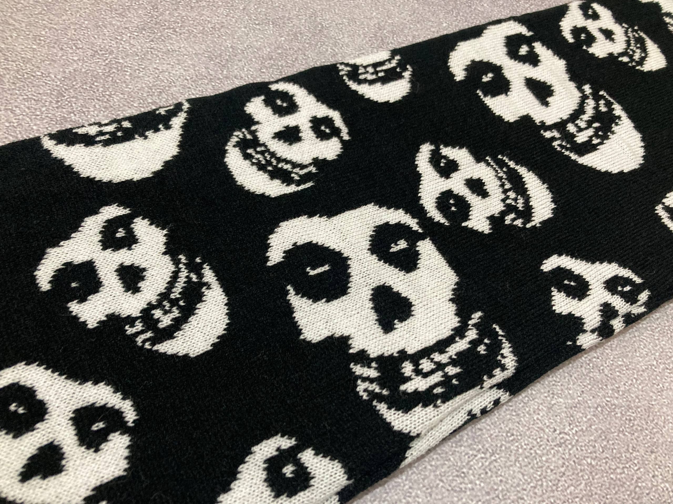 Other Scarf Misfits - The Crimson Ghost - band metal rock metal Size ONE SIZE - 6 Thumbnail