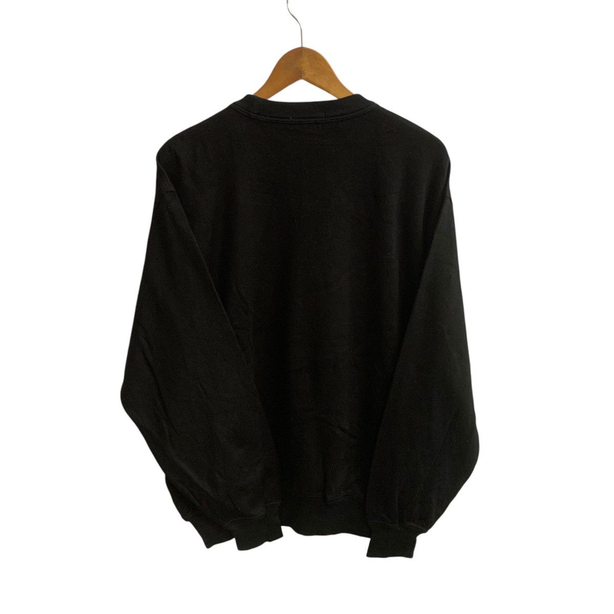 Vintage Black Spell Out Gherardini Sweatshirt Vintage Large Size US L / EU 52-54 / 3 - 4 Thumbnail