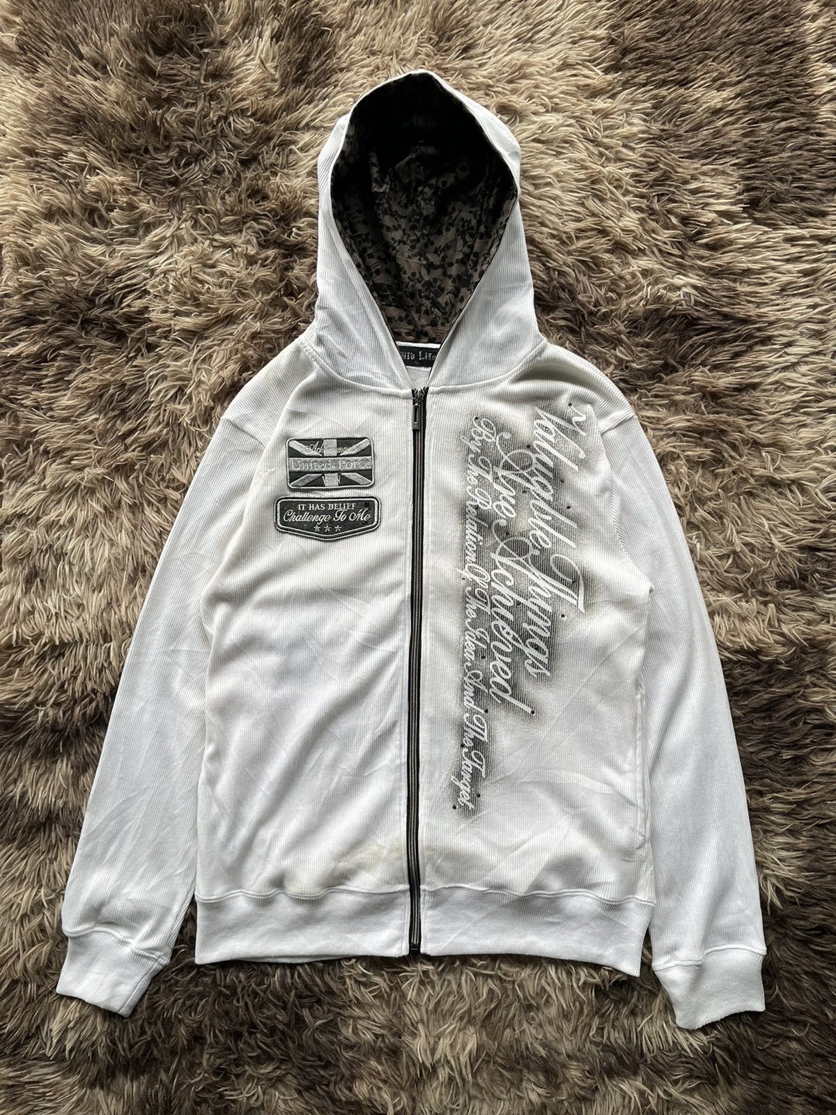 Japanese Brand Wild life hoodie Size US L / EU 52-54 / 3 - 1 Thumbnail