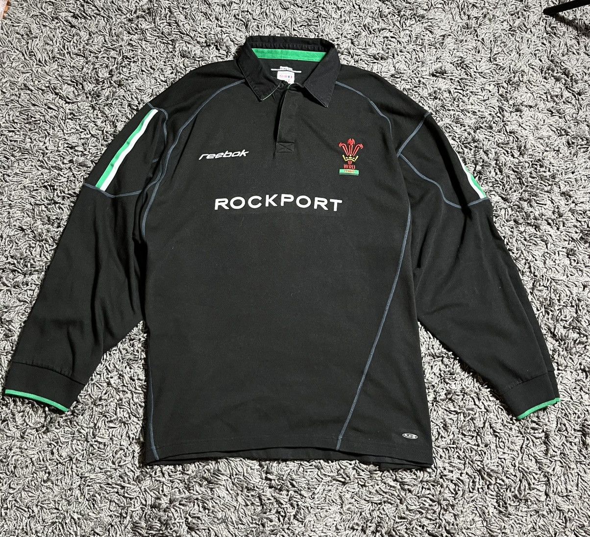 Reebok REEBOK VINTAGE Y2K WALES 2002/04 PLAY DRY SOCCER SHIRT Size US XXL / EU 58 / 5 - 1 Thumbnail