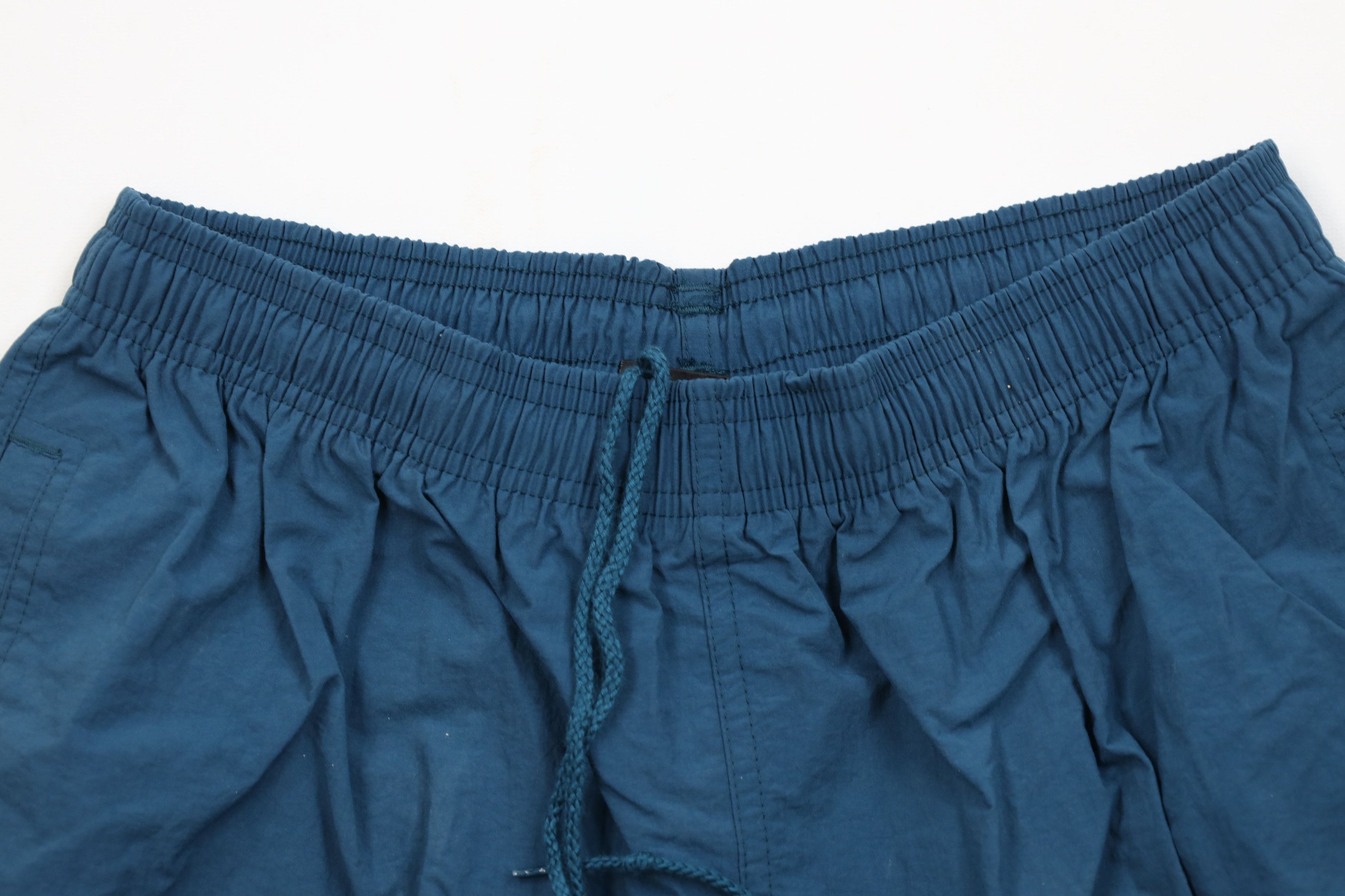 Adidas Deadstock Vintage 90s Adidas Jogging Soccer Shorts Teal Size US 34 / EU 50 - 2 Thumbnail