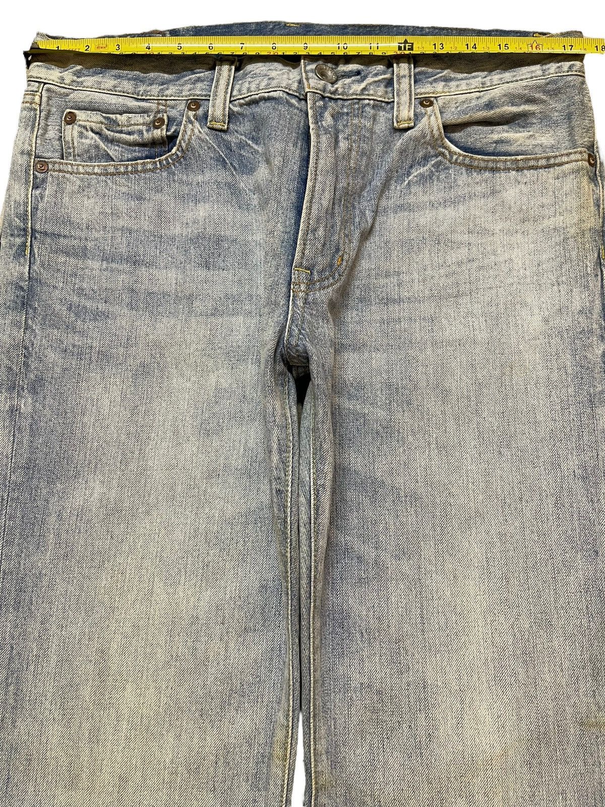 Uniqlo Vintage Japanese Uniqlo Faded Wash Style Baggy Jeans Size US 34 / EU 50 - 11 Thumbnail