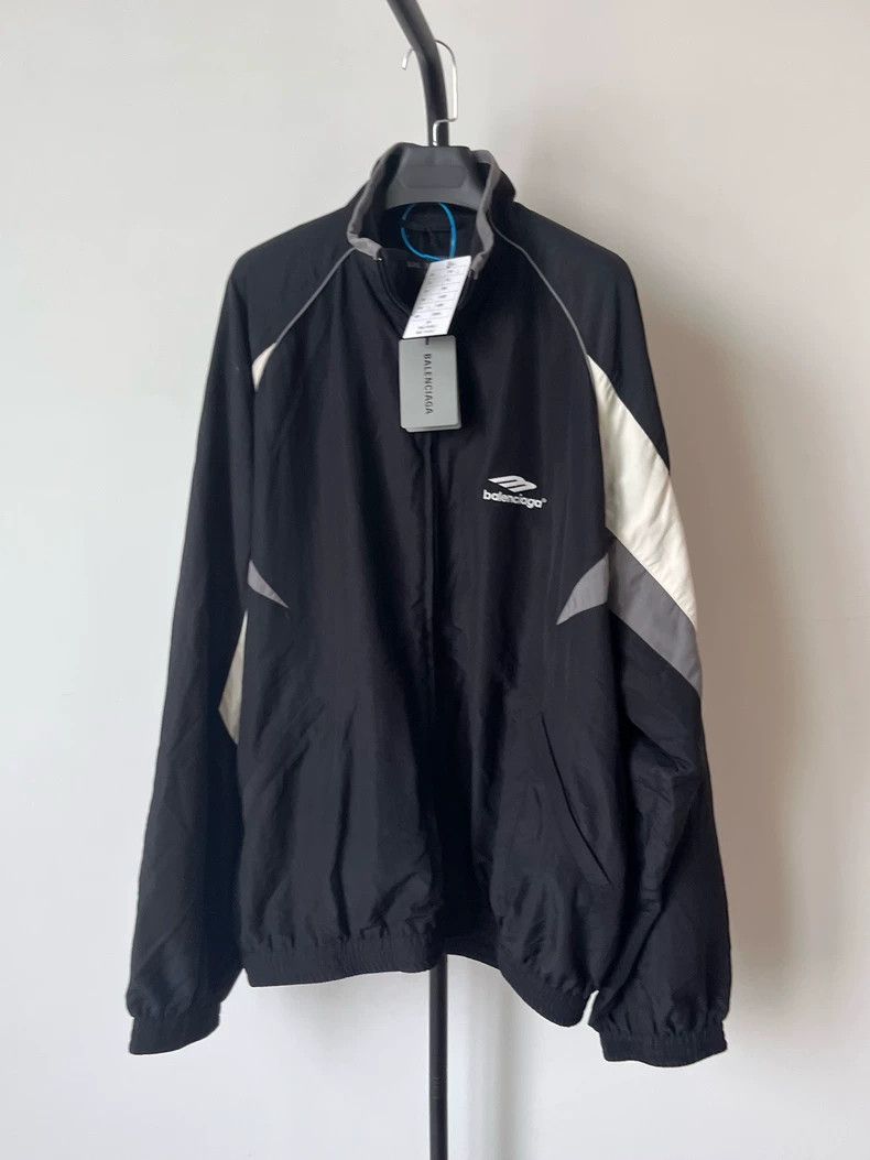 Balenciaga Balenciaga Loose collar zip-up jacket Size US S / EU 44-46 / 1 - 1 Thumbnail