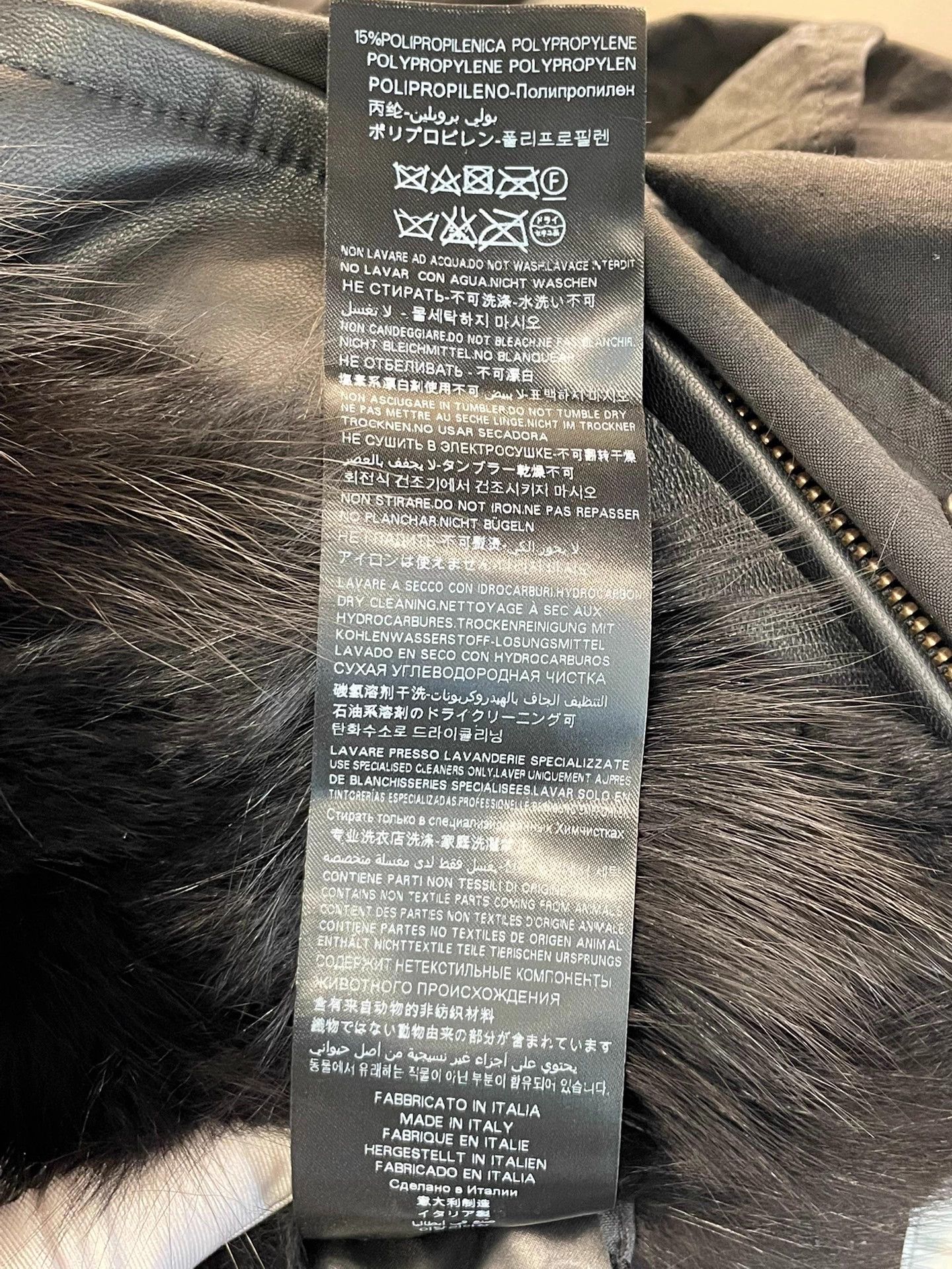 MR & MRS ITALY Mr &Mrs Italy Black Mid-Length Coat Fox Fur Lining XS Size XS / US 0-2 / IT 36-38 - 6 Thumbnail