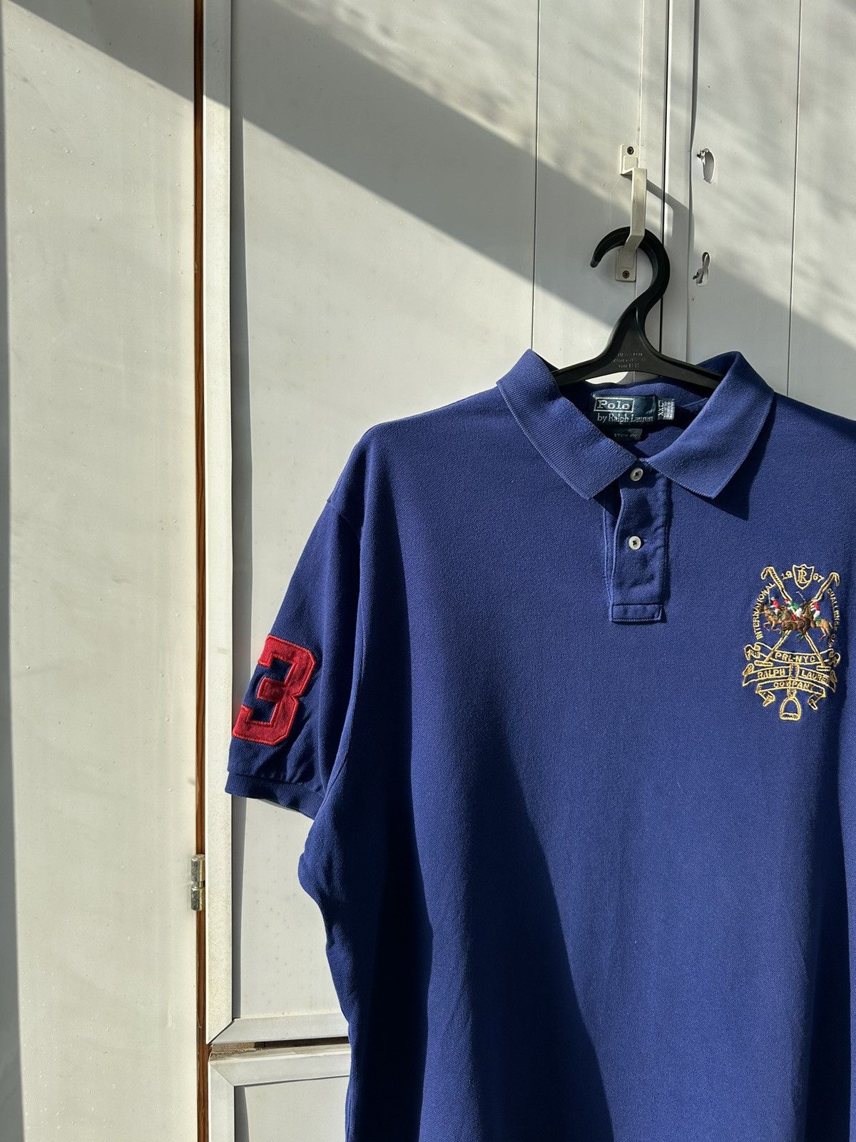 Polo Ralph Lauren Vintage Polo Ralph Lauren Big Logo Size US XL / EU 56 / 4 - 3 Thumbnail
