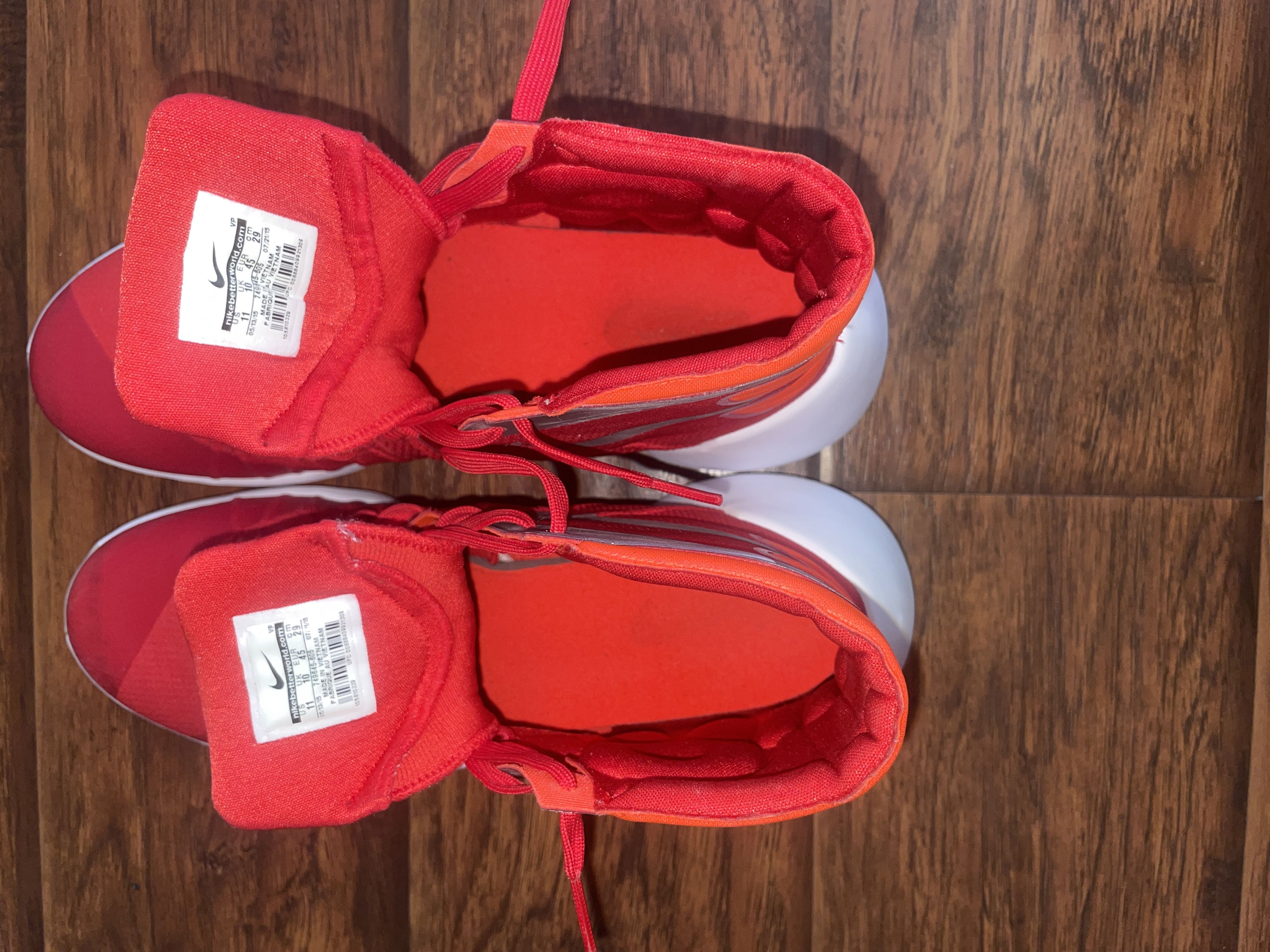 Nike Nike Hyperdunk 2015 Red Size US 11 / EU 44 - 5 Thumbnail