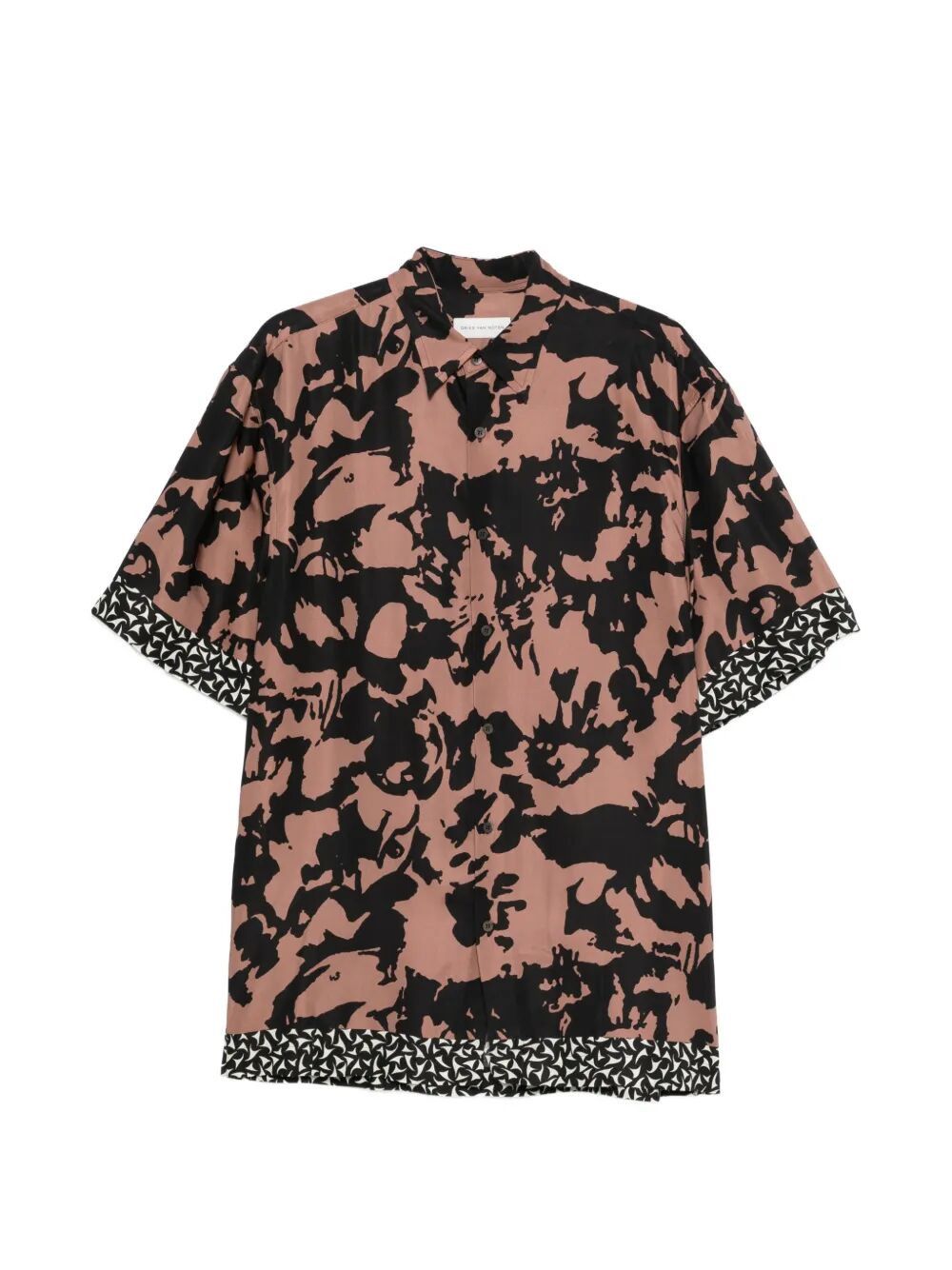 Dries Van Noten "CASSIDYE" SHORT SLEEVES PRINT SHIRT Size US M / EU 48-50 / 2 - 1 Thumbnail