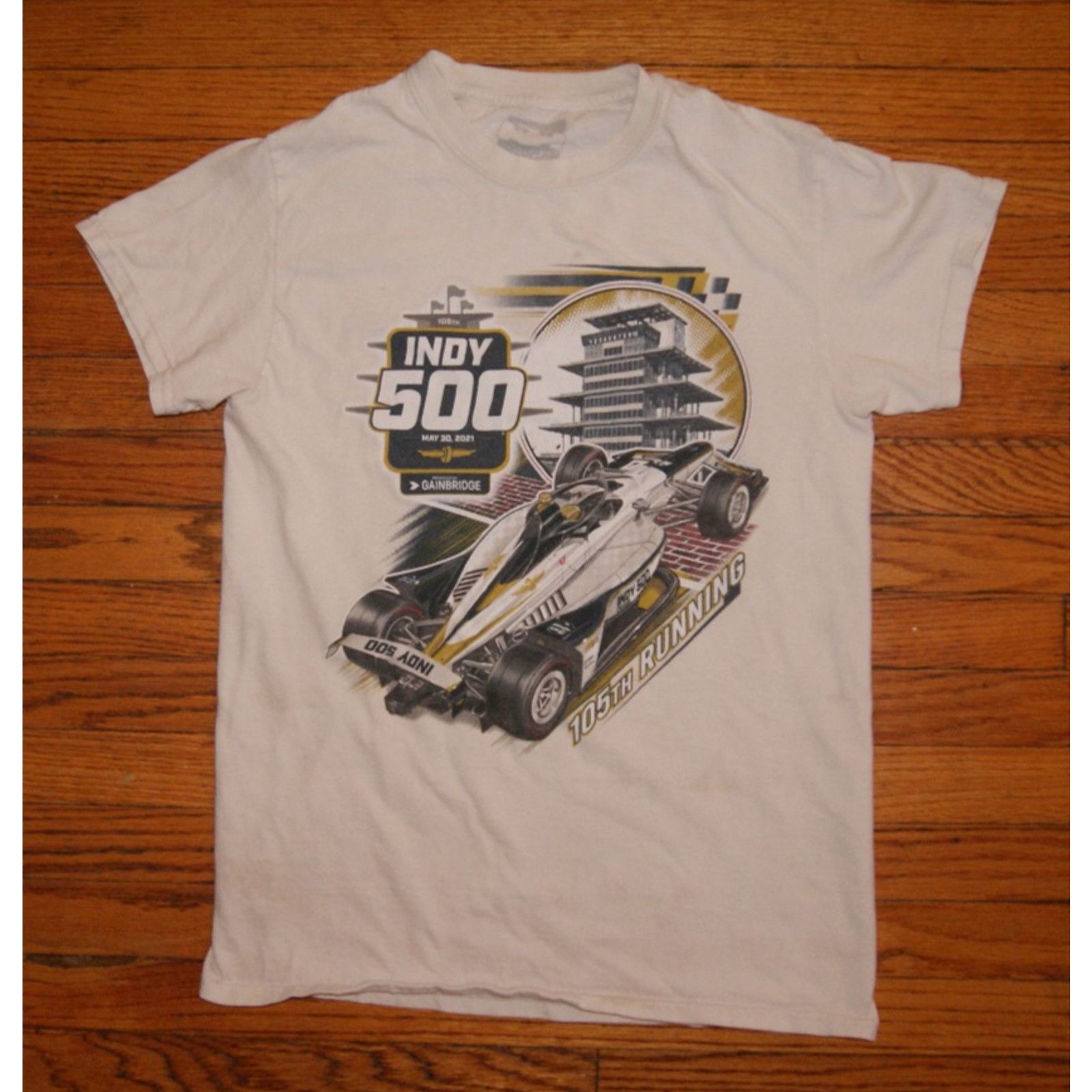 Vintage 2021 Indianapolis 500 Greatest Racing 105TH Running S TShirt Size US S / EU 44-46 / 1 - 3 Thumbnail
