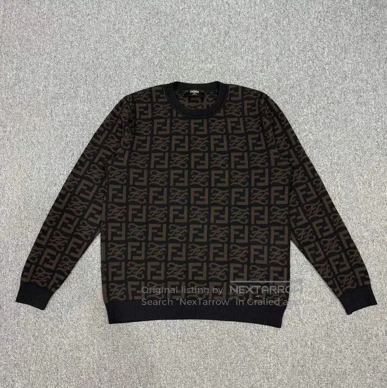 Fendi Fendi Multicolor Knit Sweater for Men . Size US L / EU 52-54 / 3 - 1 Thumbnail