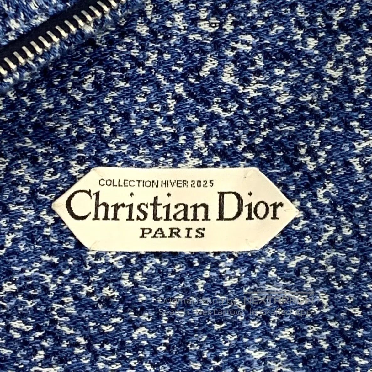 Dior Dior Blue logo lettered hooded zip-up jacket| Size US S / EU 44-46 / 1 - 5 Thumbnail