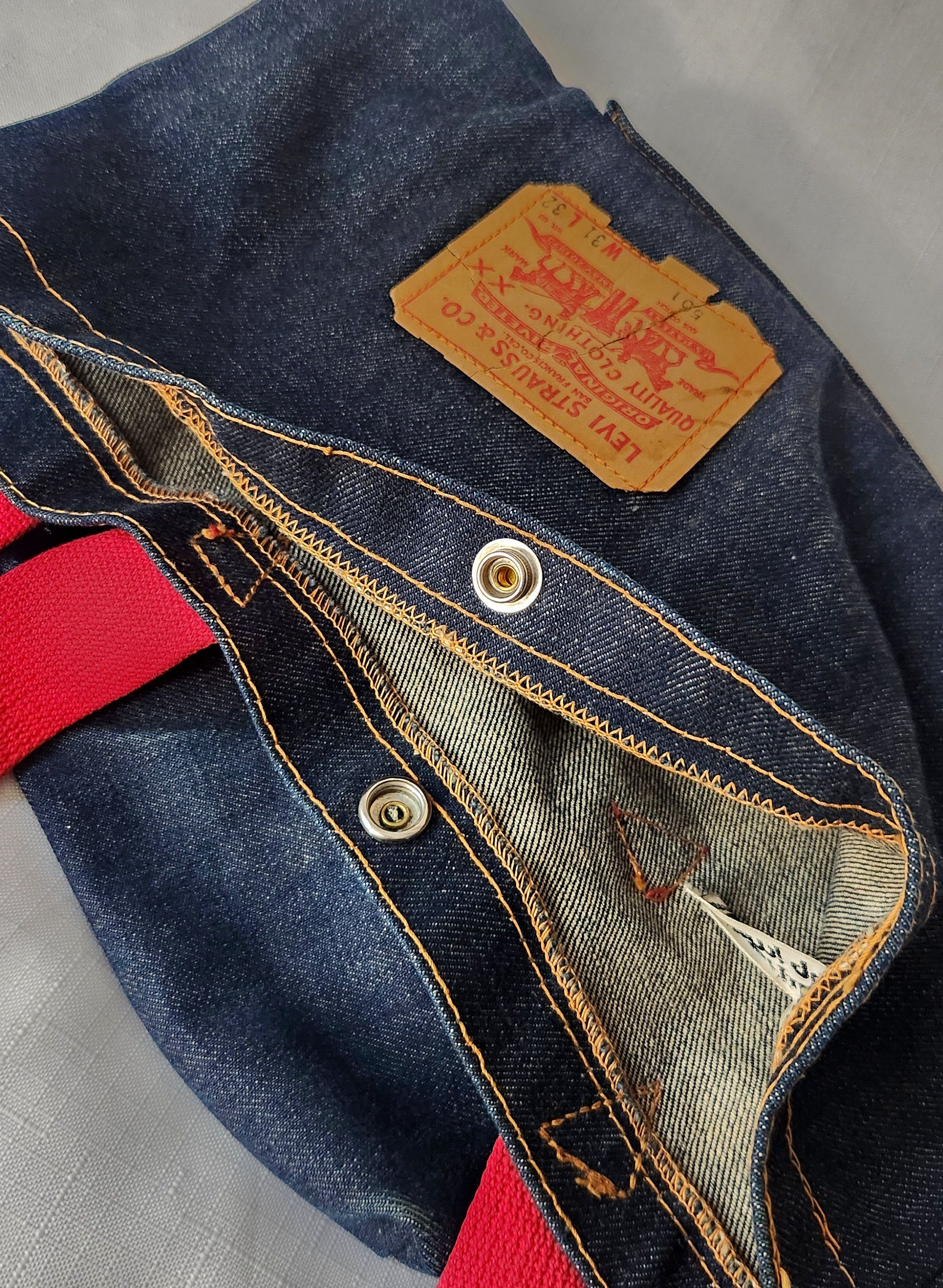 Levi's × Vintage Levi's 501 Now Designs San Francisco Vintage 70s backpack Size ONE SIZE - 11 Thumbnail