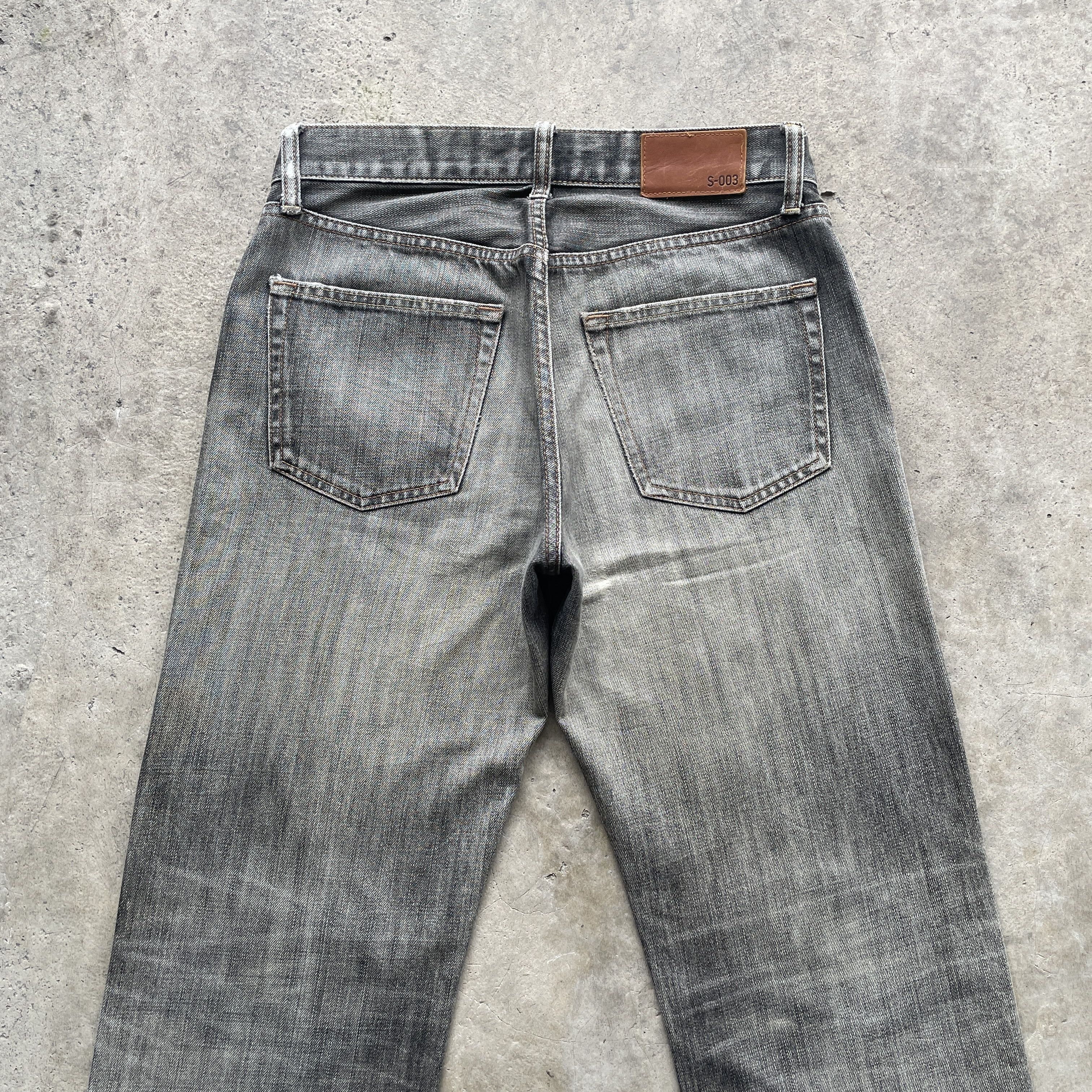Japanese Brand W30 VINTAGE JAPAN FADED BLACK JEANS DISTRESSED DENIM PANTS Size US 30 / EU 46 - 10 Thumbnail