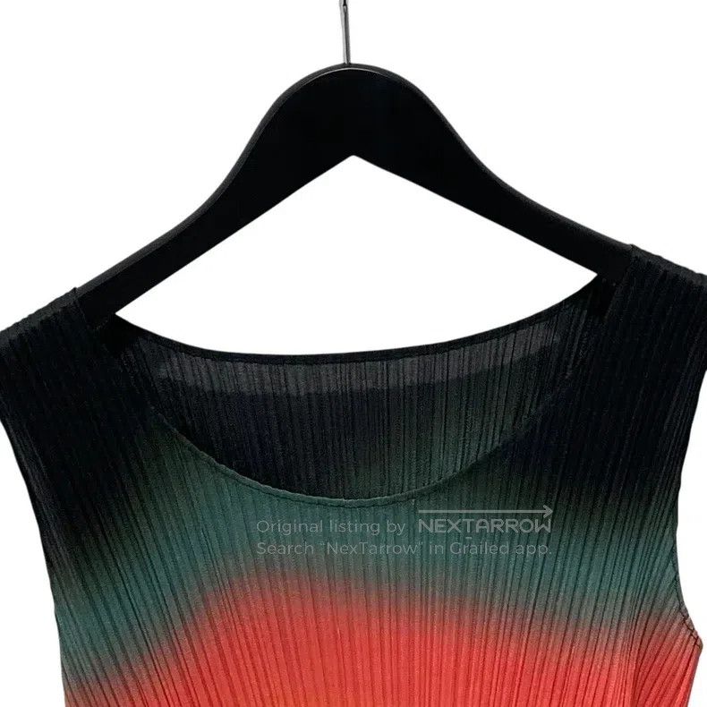 Issey Miyake Issey Miyake Aurora Gradient Dress Size L / US 10 / IT 46 - 3 Thumbnail