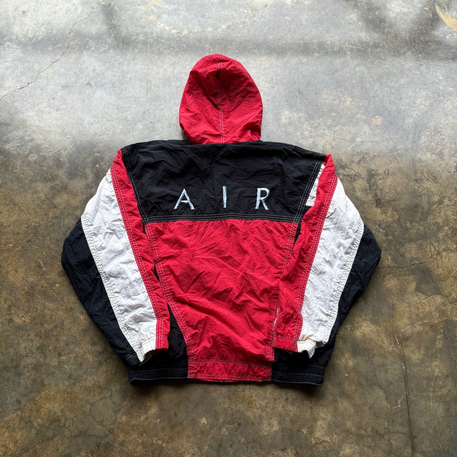 Nike Vintage 90s Y2K Nike AIR Windbreaker Size US L / EU 52-54 / 3 - 7 Thumbnail