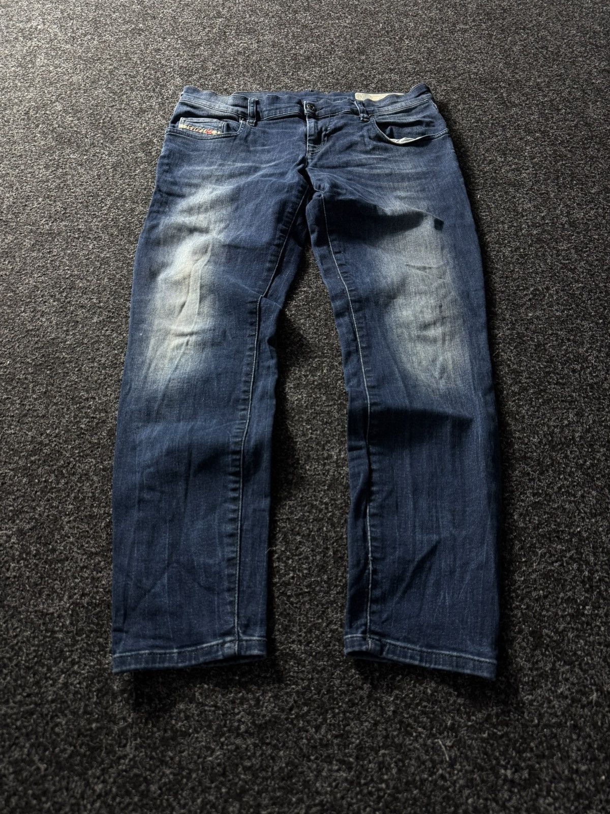 Diesel × If Six Was Nine × Vintage Vintage 90s Y2K Distressed Diesel Industry Jeans baggy pants Size 31" - 1 Thumbnail