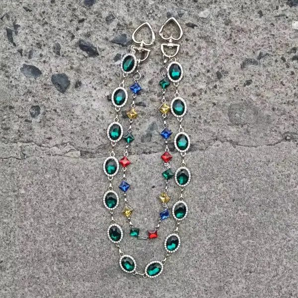Jewelry Ayukawa x Mieko retro agate colourful pants chain Size ONE SIZE - 5 Thumbnail