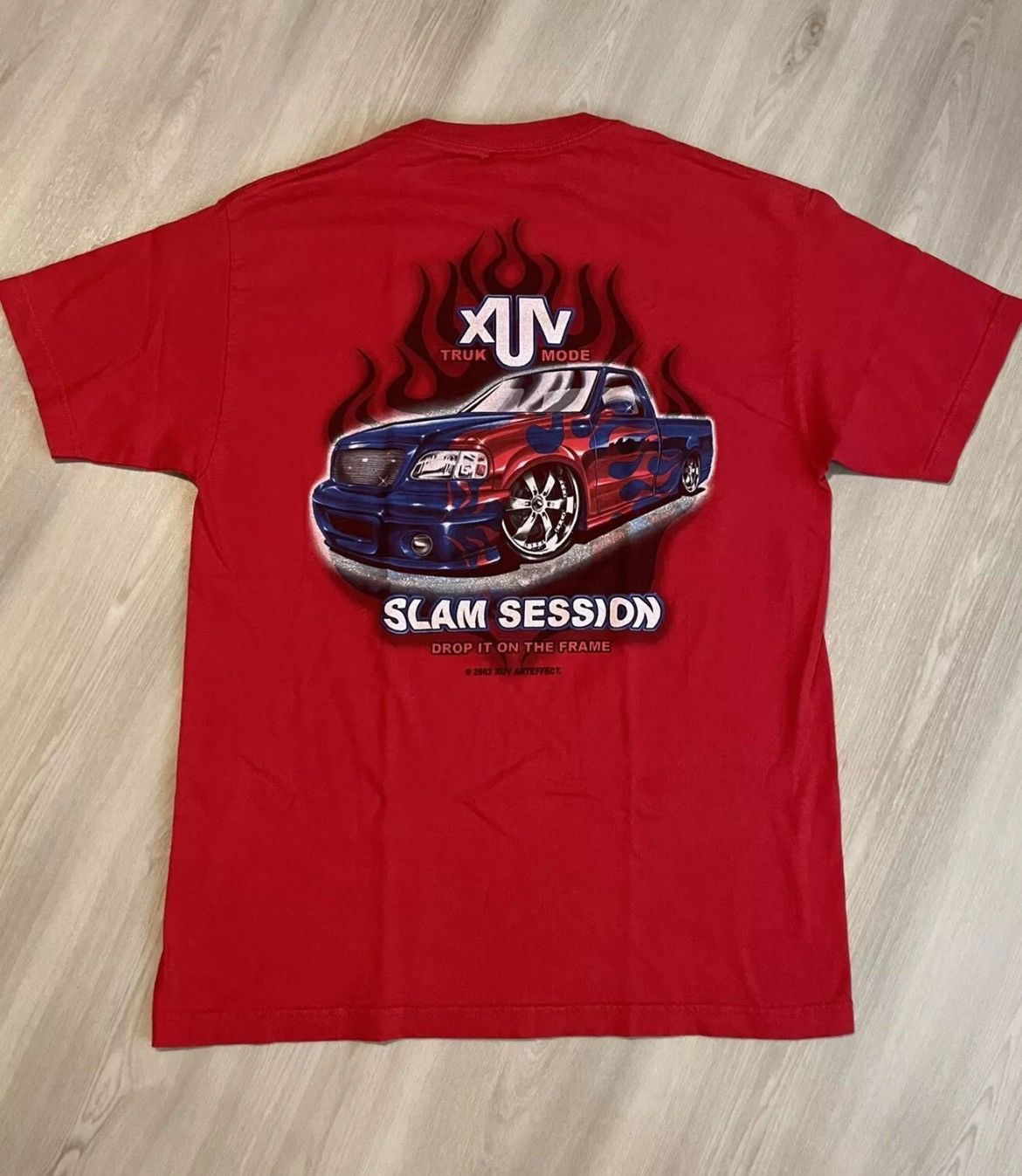 Ford × Vintage Vintage Lowrider Dropped Truck Shirt Mens Large Size US L / EU 52-54 / 3 - 1 Thumbnail