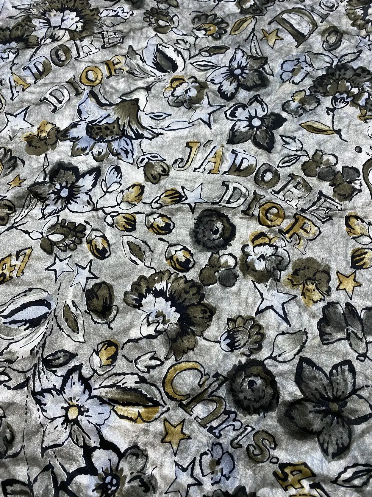 Dior Dior Jadore Dior Silk Scarf Made in Italy Size ONE SIZE - 3 Thumbnail