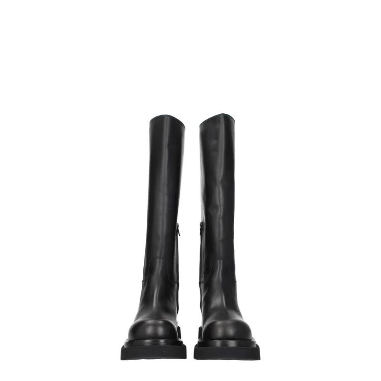 Bottega Veneta ob1o1e0724 Women Leather Boots in Black Size US 11 / IT 41 - 3 Thumbnail