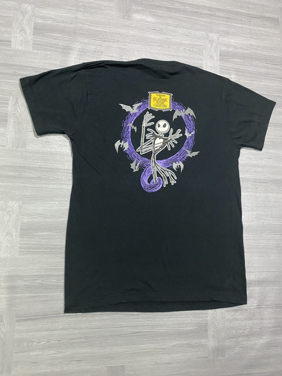 Disney Rare!! TIM BURTON’S The Nightmare Before Christmas Tee Size US S / EU 44-46 / 1 - 3 Thumbnail