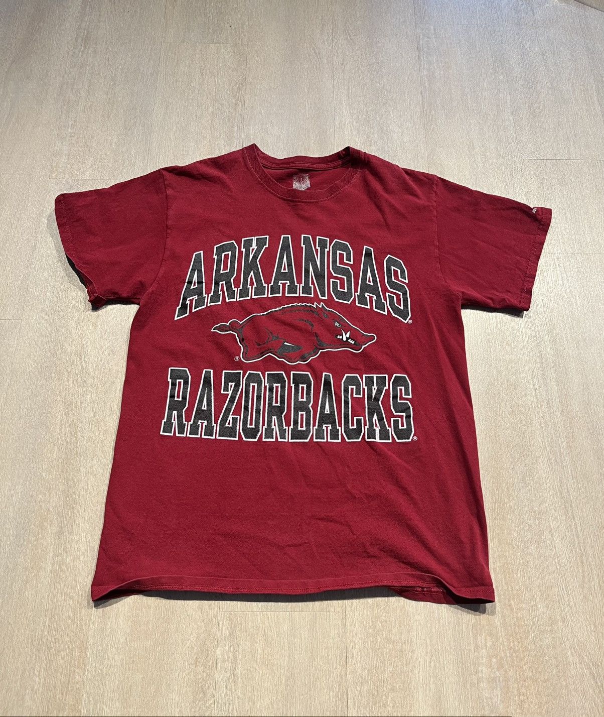 Vintage Russel Arkansas Razorbacks shirt Medium Size US M / EU 48-50 / 2 - 2 Thumbnail