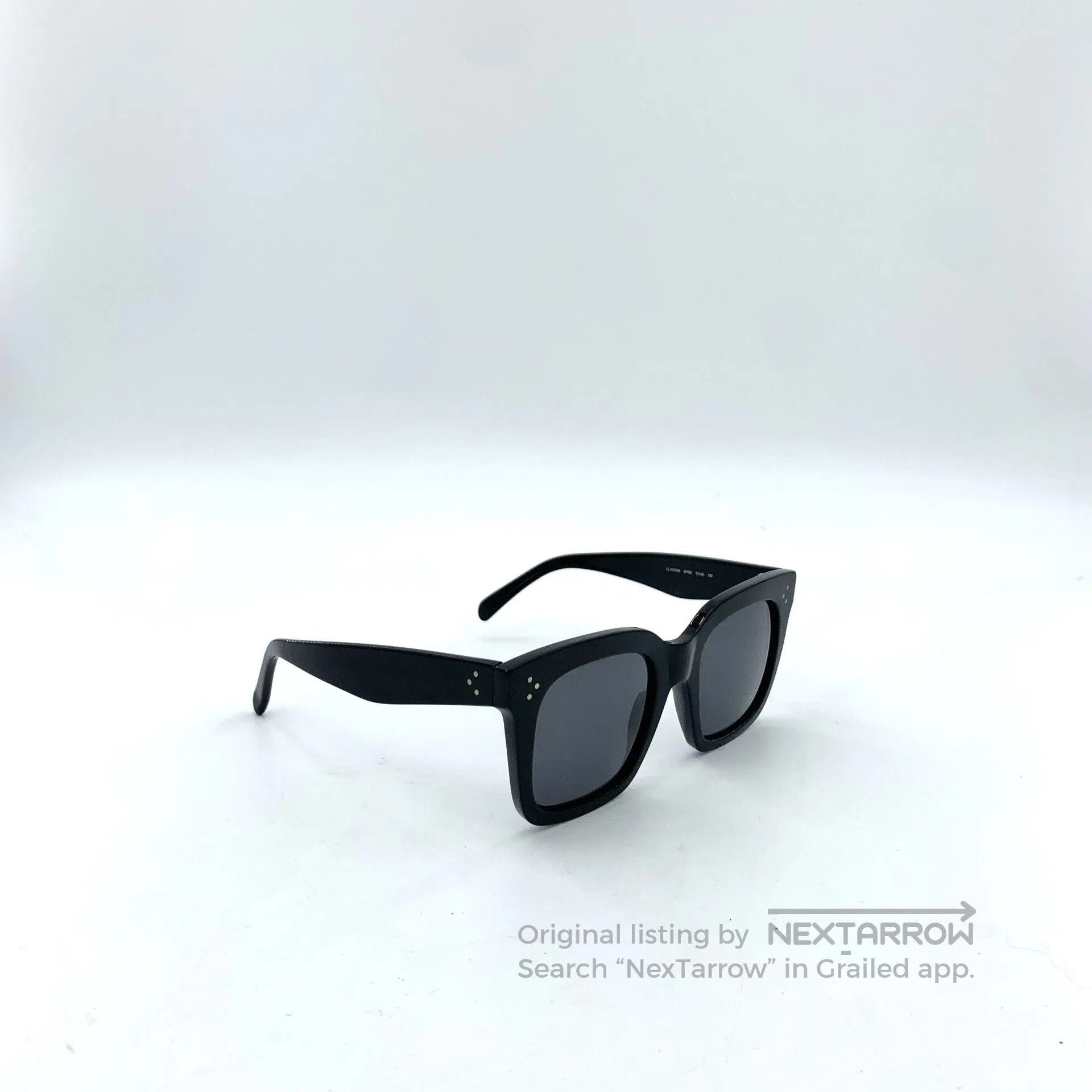 Celine Celine Black Square Frame Sunglasses. Size ONE SIZE - 2 Thumbnail